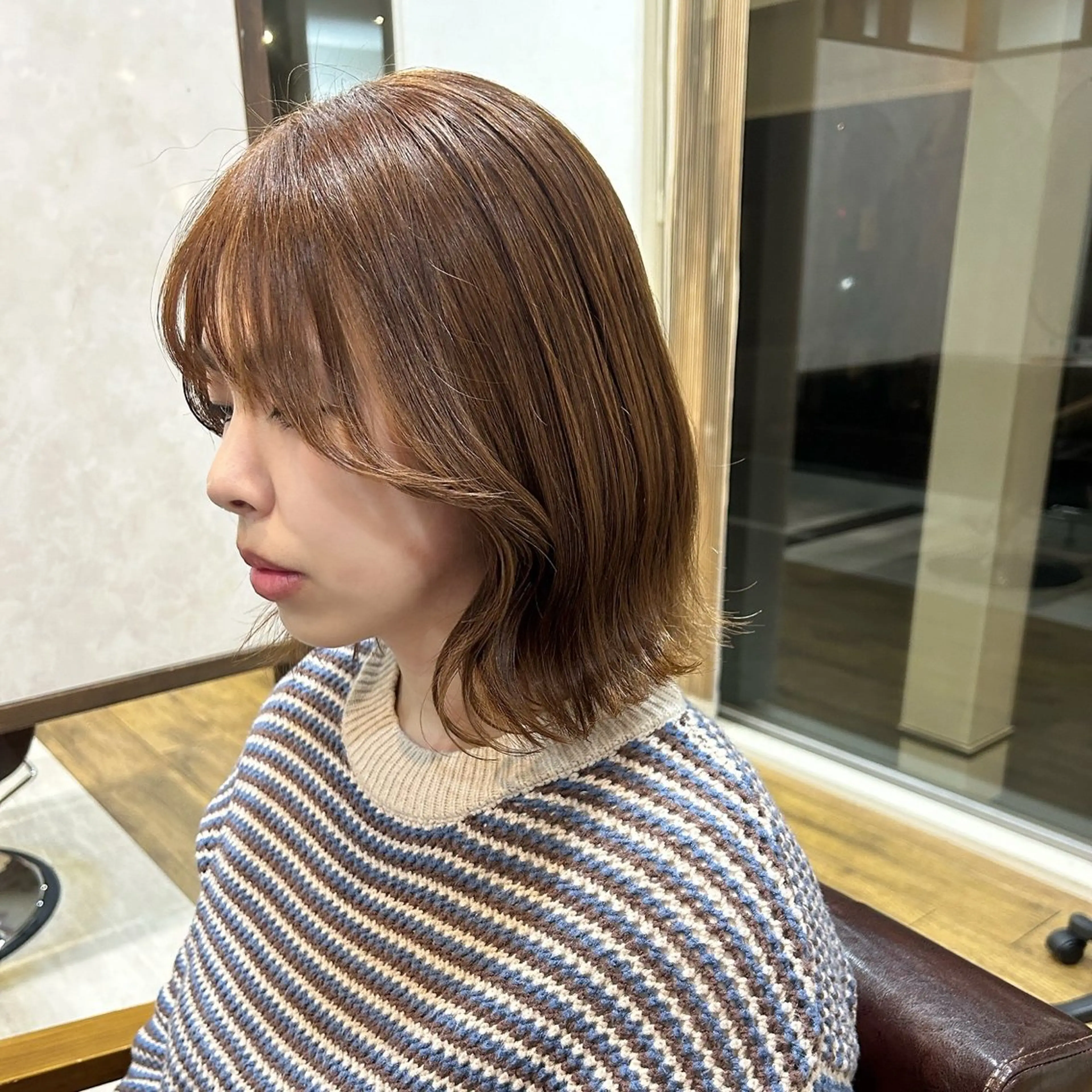 ミディアム カラー 🫧sin_ Mio🫧のヘアスタイル