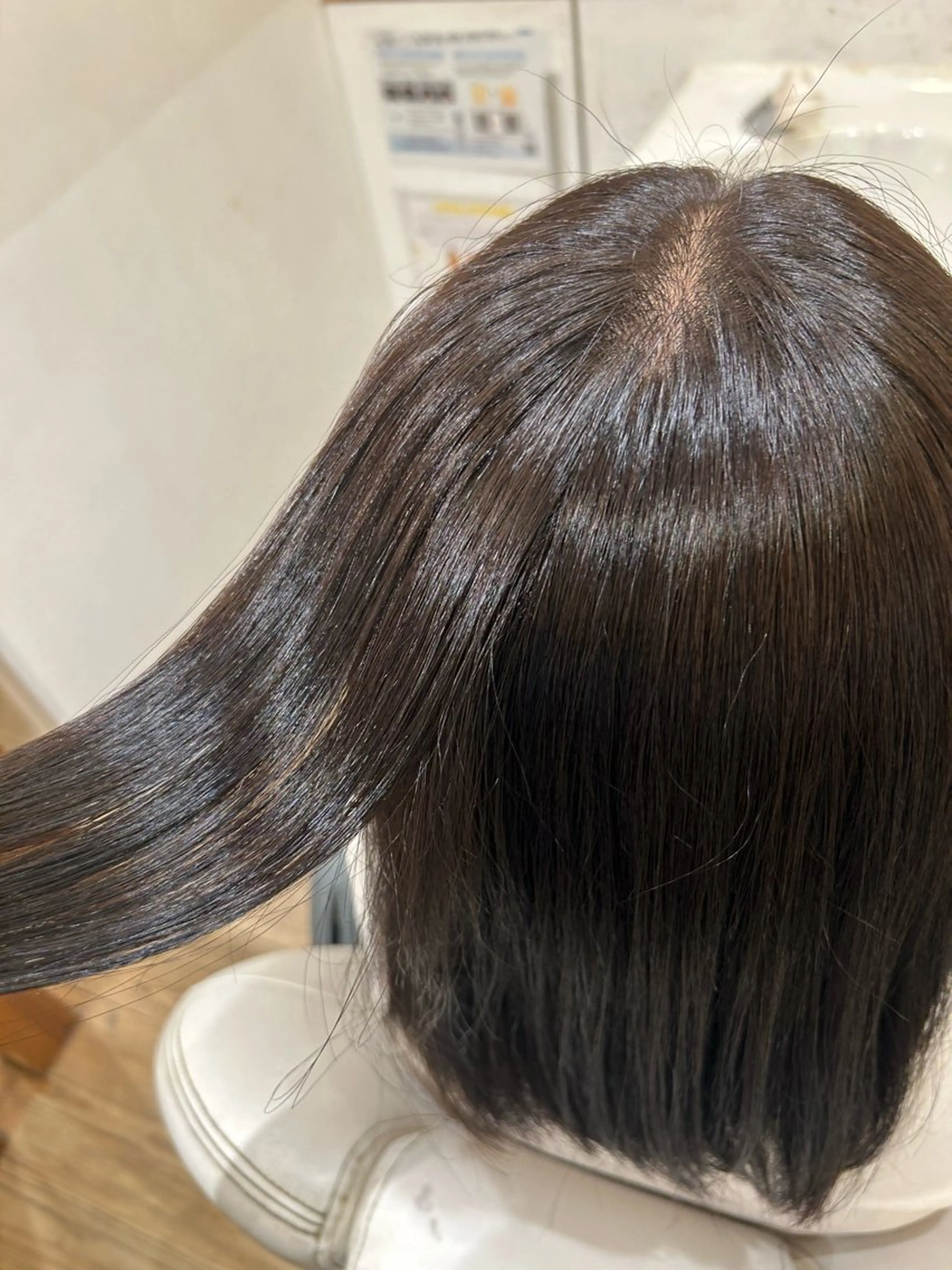 ミディアム カラー アッシュ アッシュブラウン ブラウンカラー ROSSO 川口店 木村 舞衣のヘアスタイル