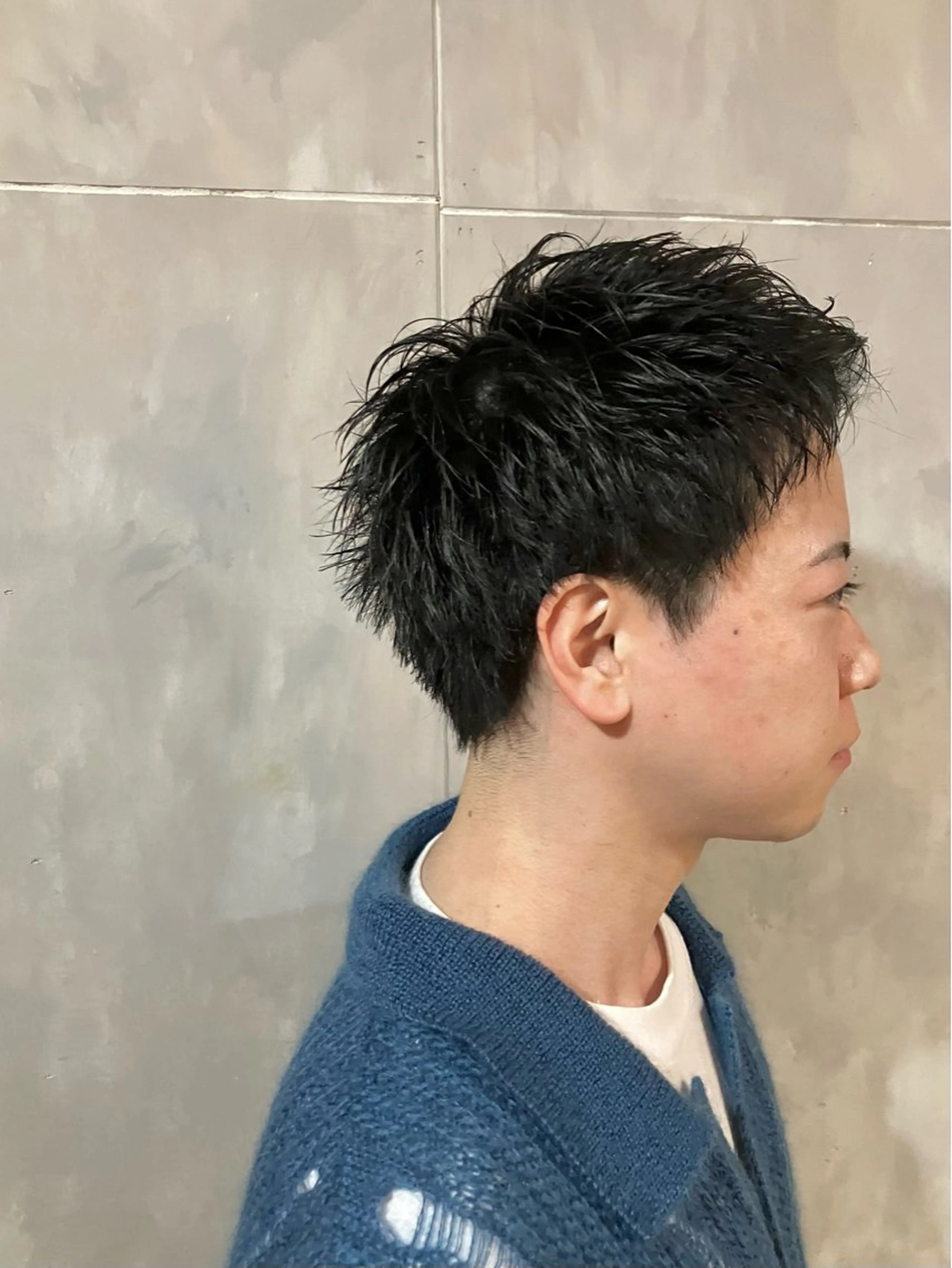 ショート メンズ スパイキーショート ショートヘア カット 🟦西荻窪メンズ特化 美容師🟦Yu-Jiのヘアスタイル