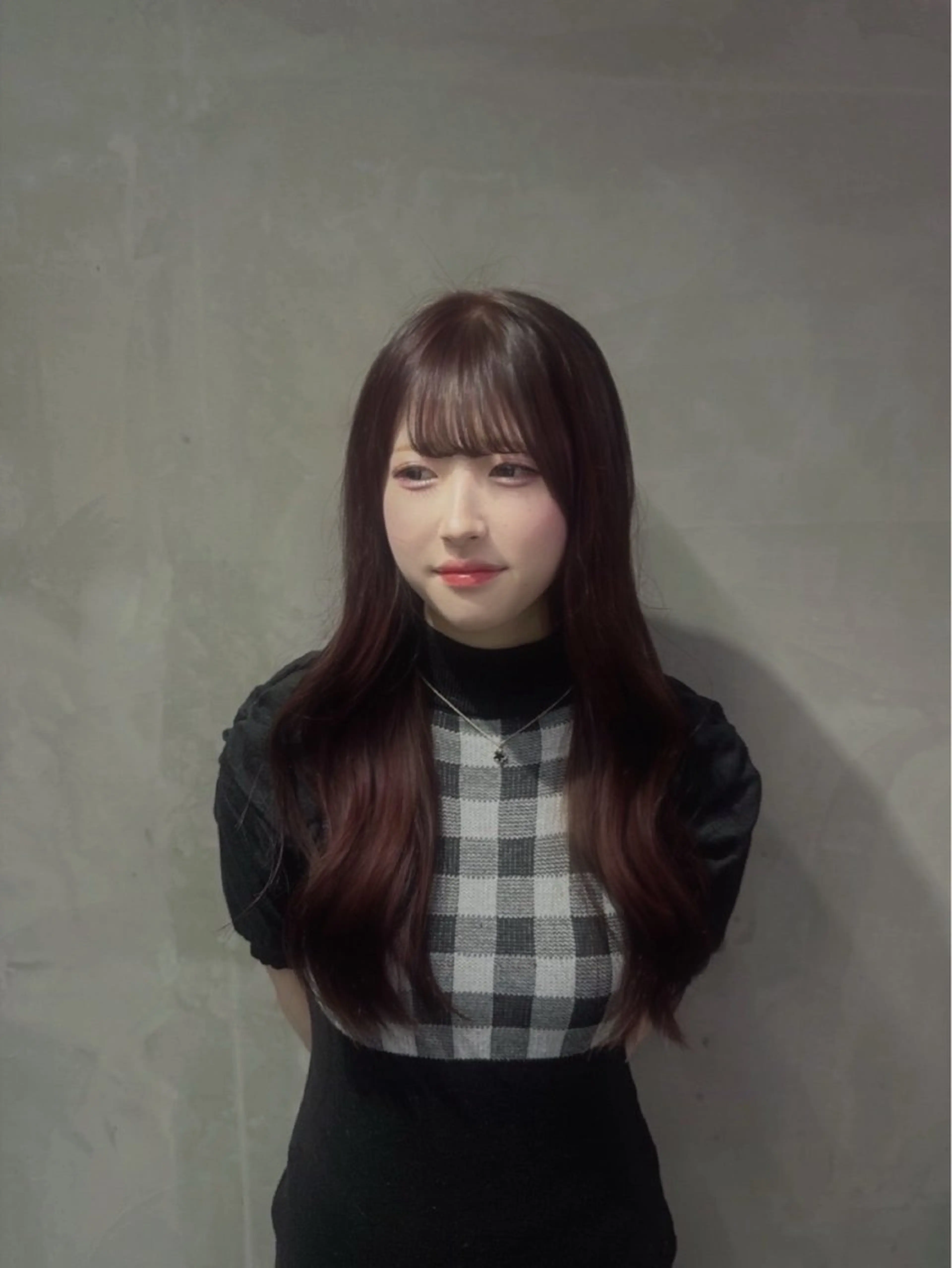 ロング ヘアカラー 木村 桐弓のヘアスタイル