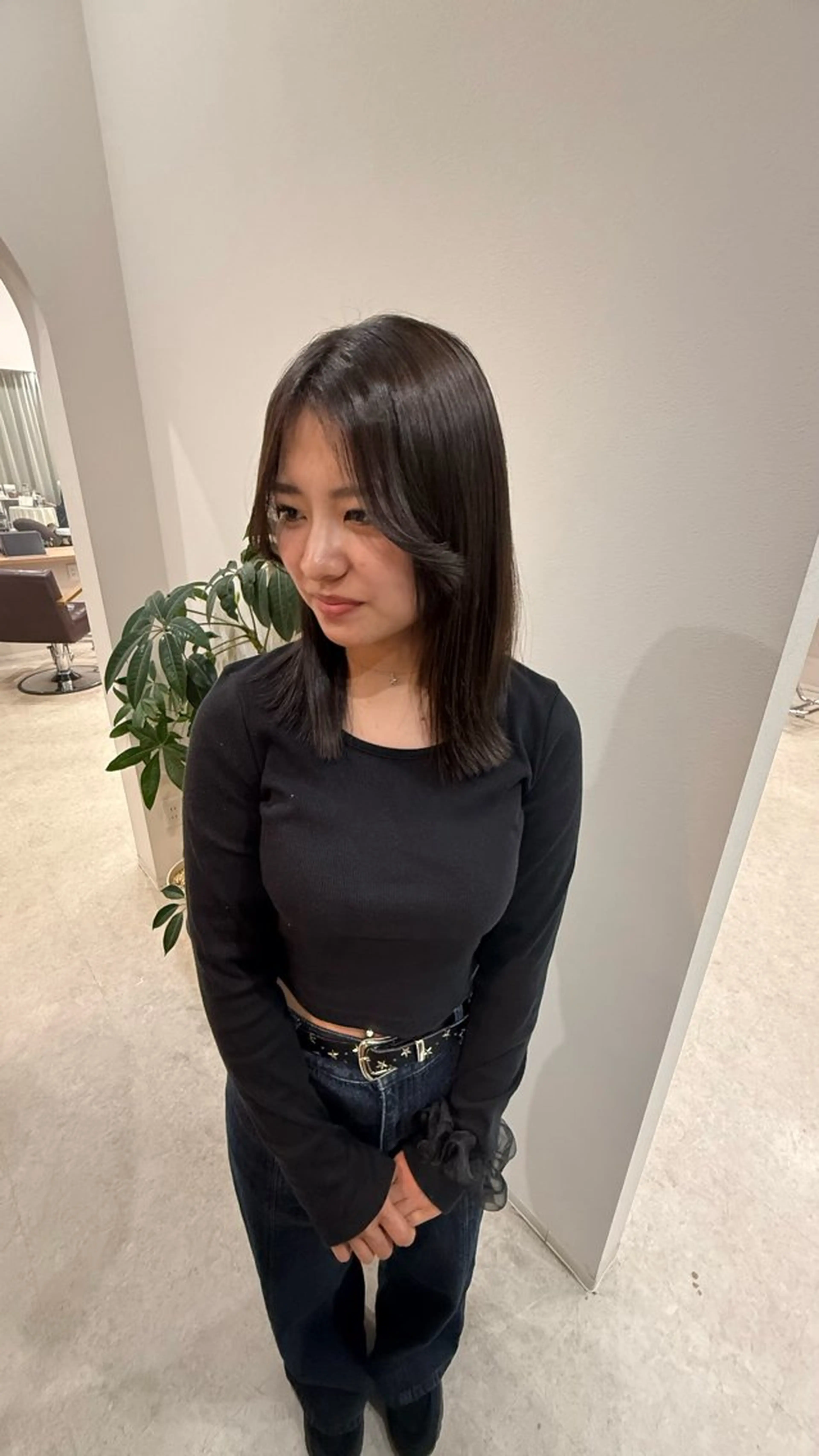 カラー ヘアカラー サキ/ヘッドスパ🫧 /髪質改善🩰🤍のヘアスタイル