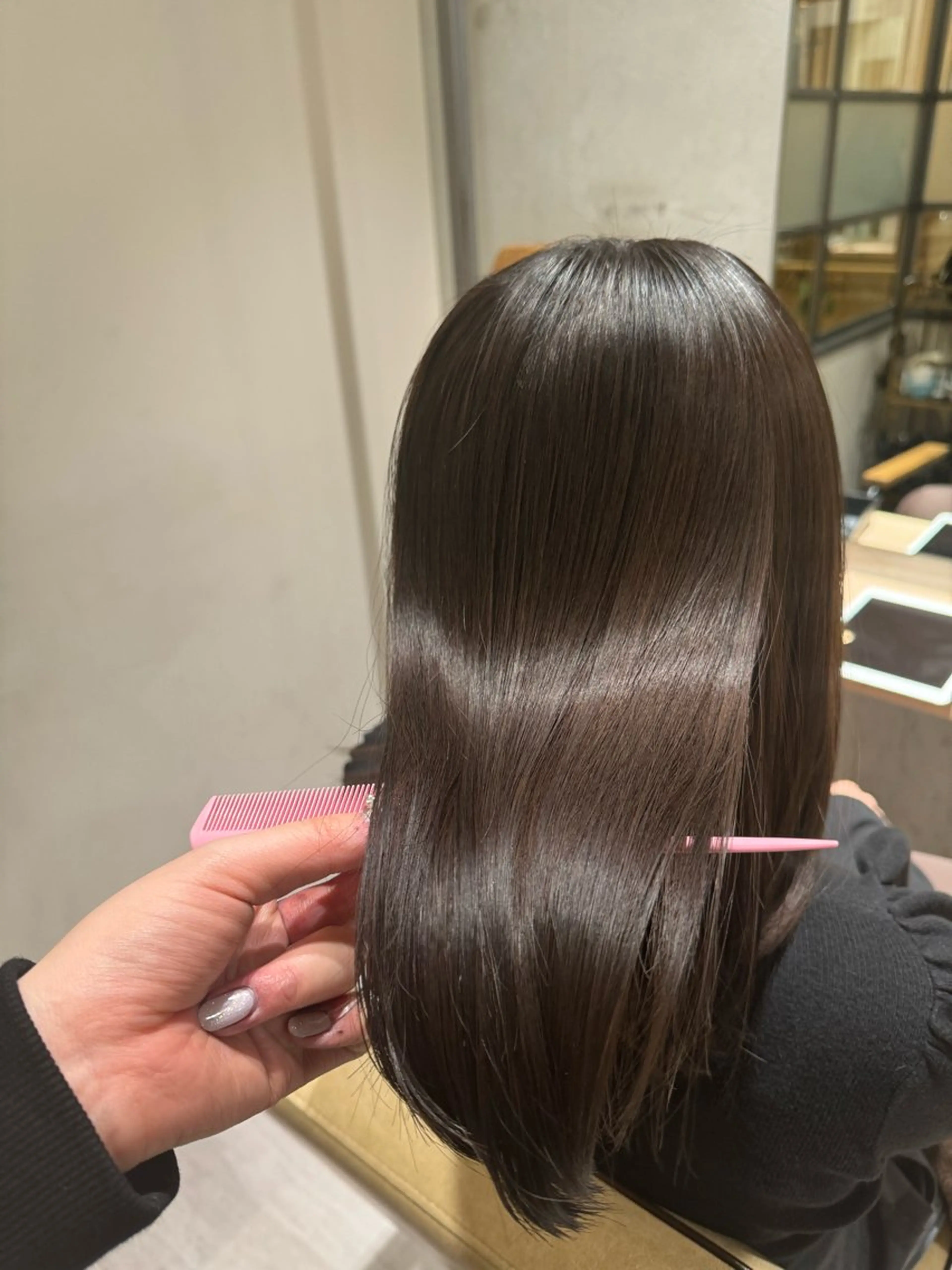 ミディアム カラー Cloe銀座店所属・Mana 🎀　Cloe銀座のヘアスタイル