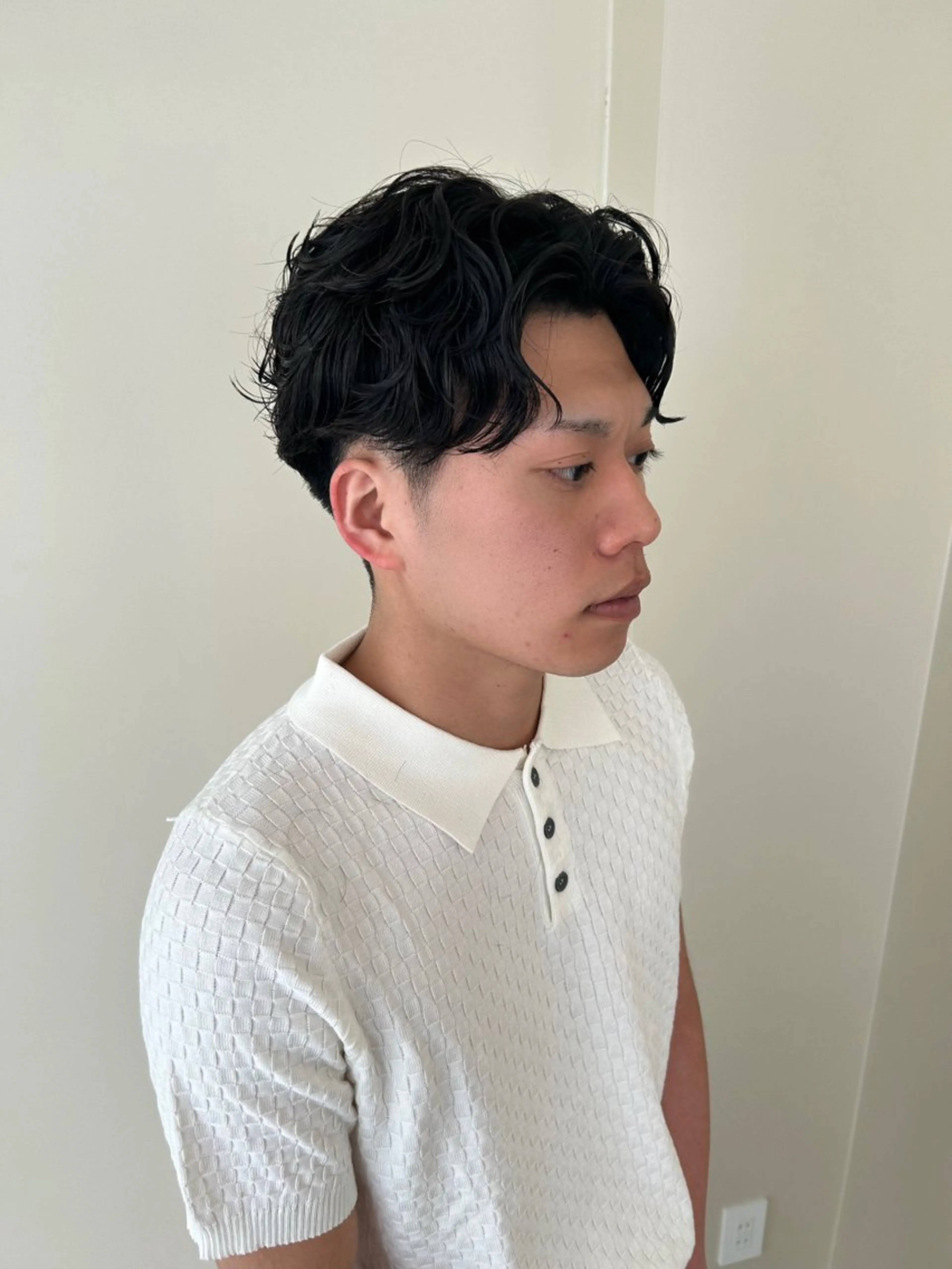 パーマ メンズ 矢場町/酸性ストレー ト/ボブパーマのヘアスタイル