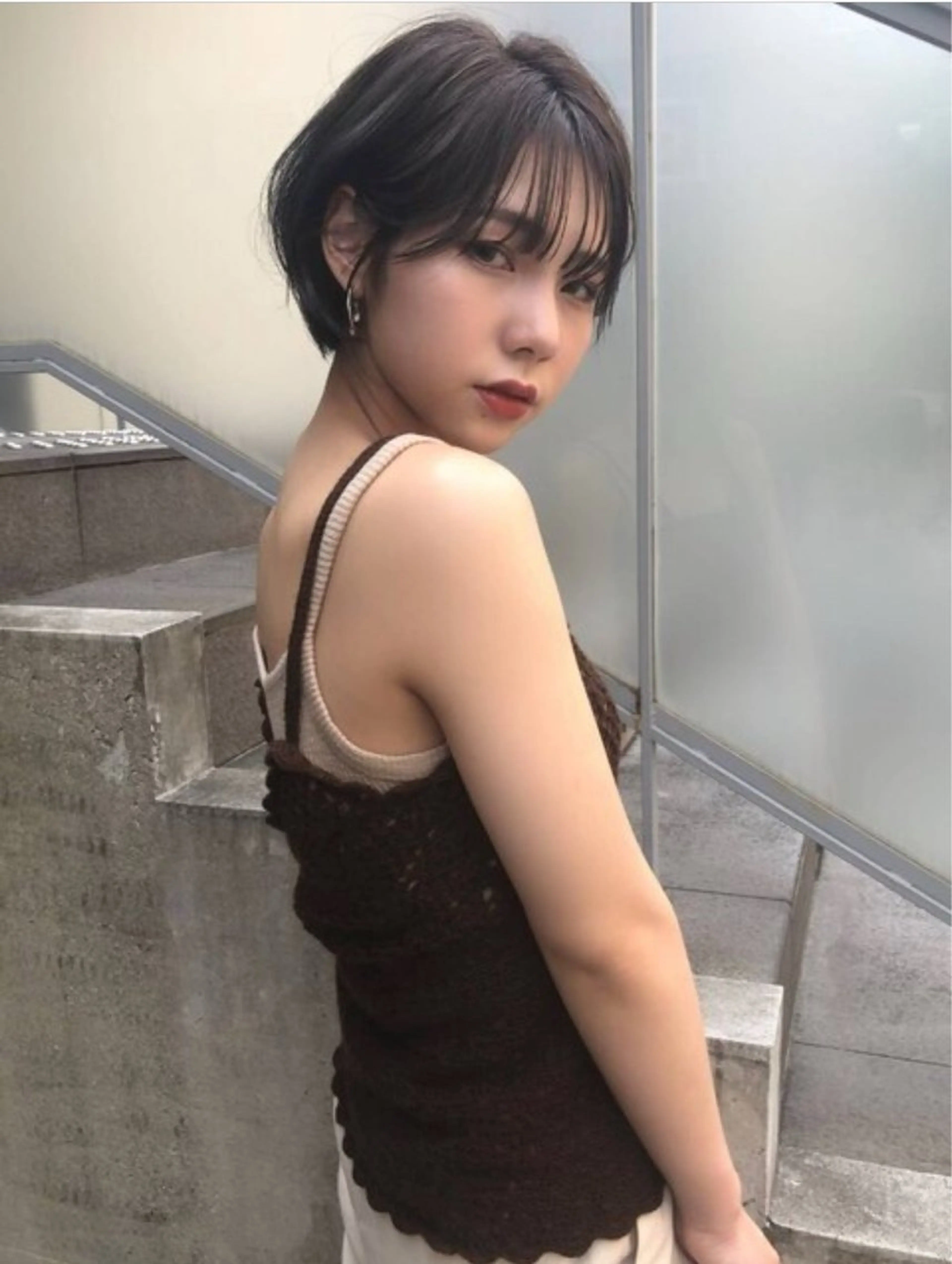 ショート ハイトーン/カット Kazuhaのヘアスタイル