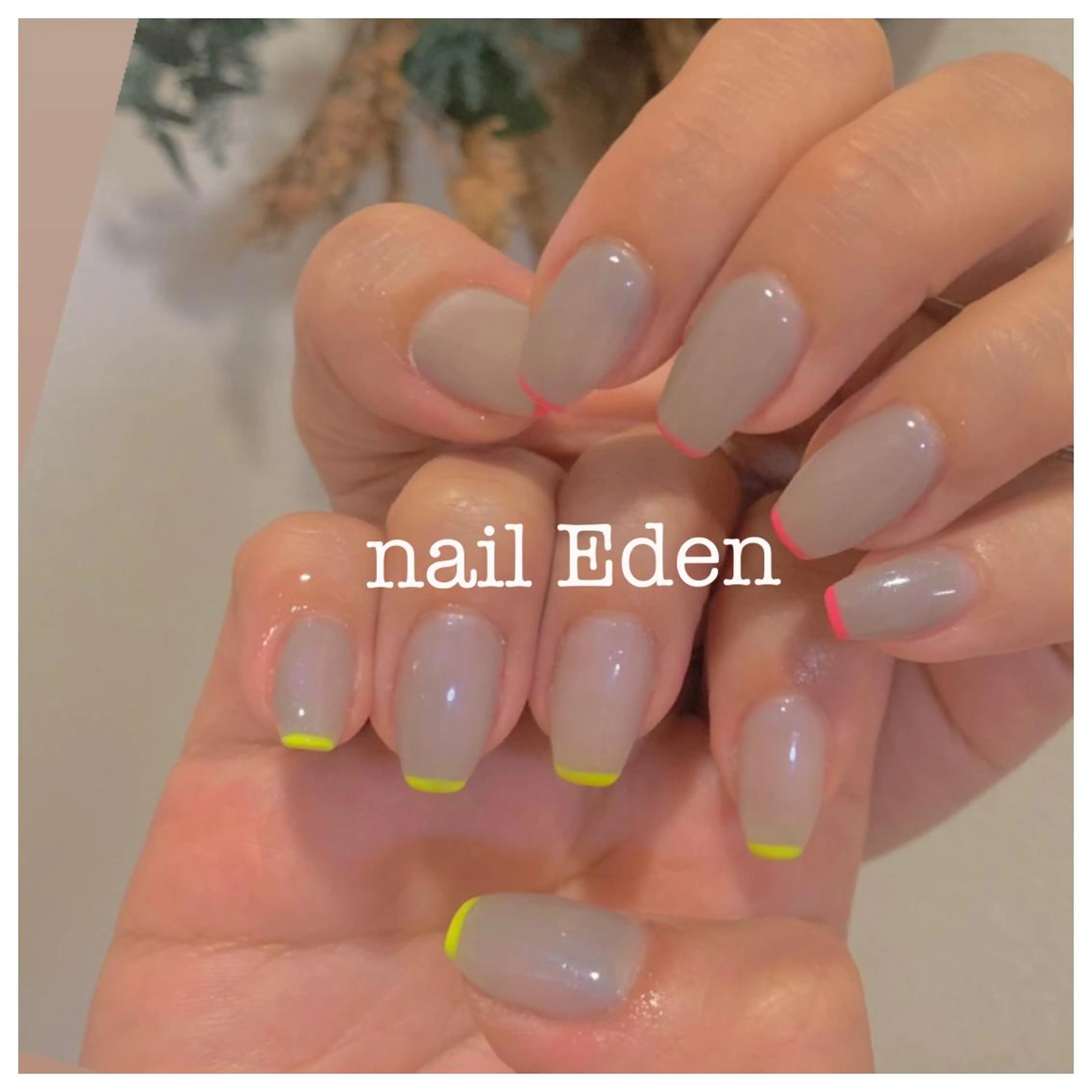 ネイル 持ち込み ハンドネイル ハンドケア Eden　private nail saron所属・Eden ♾️のネイルデザイン