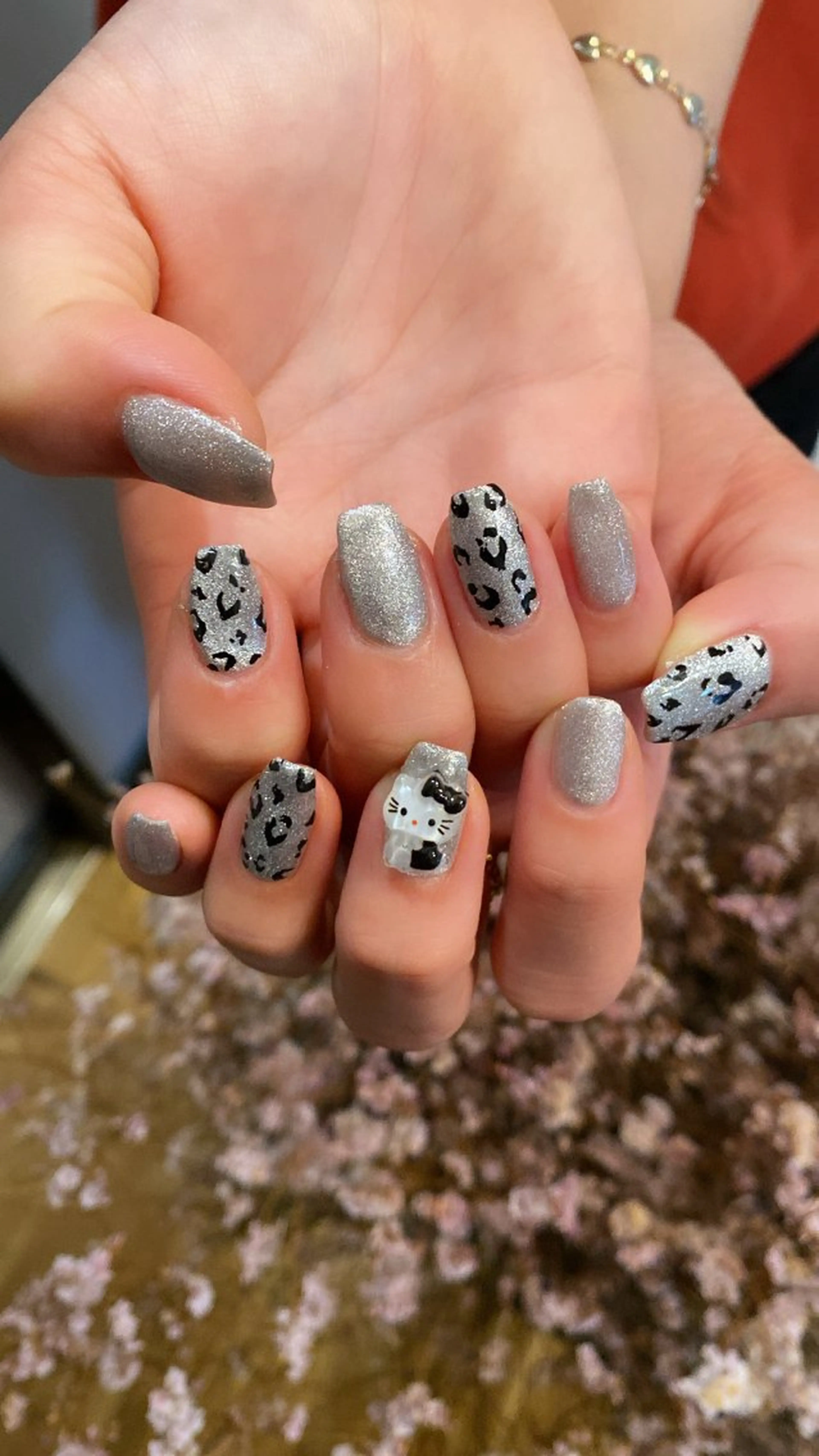 ネイル crystal ⭐︎ colorのネイルデザイン