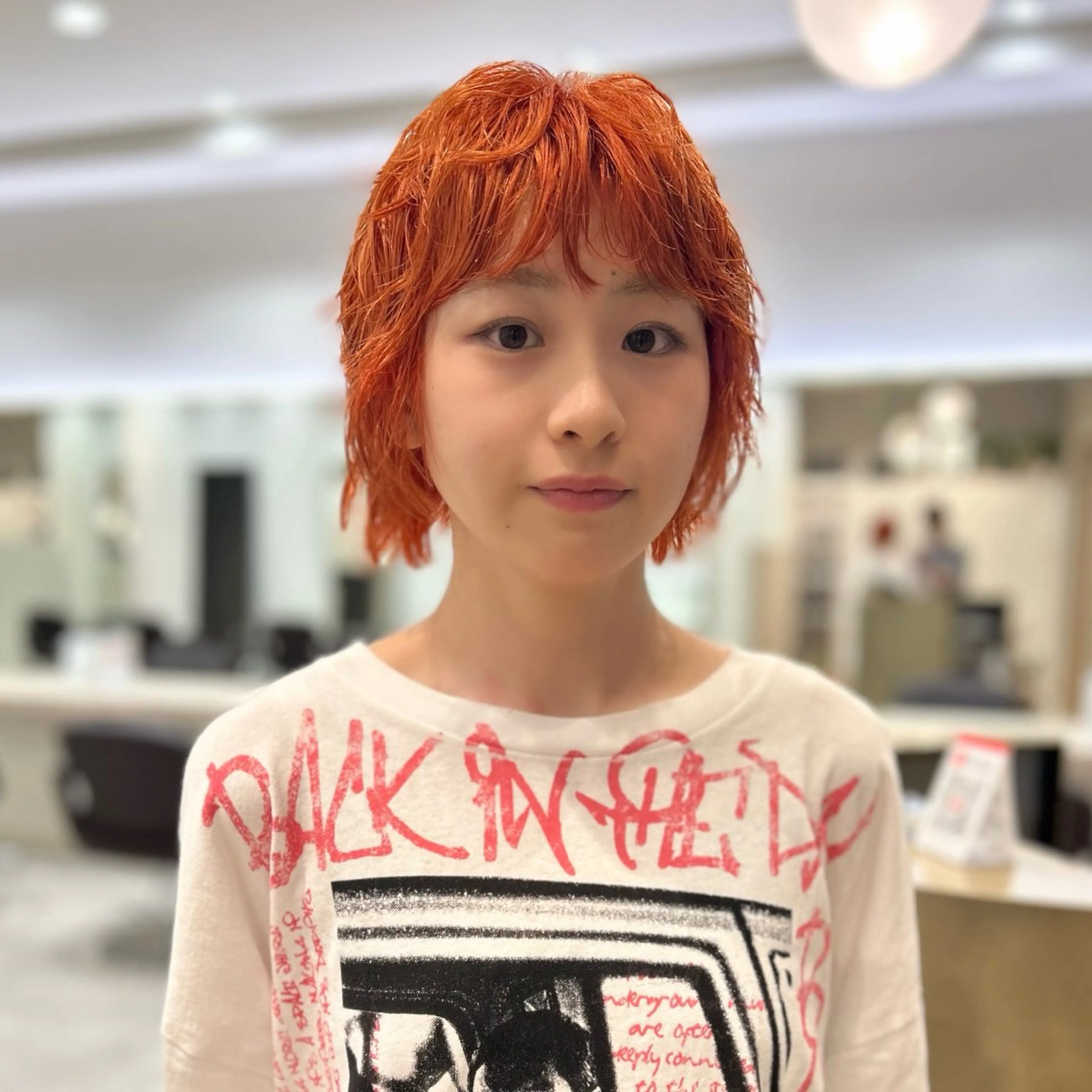 ショート ヘアカラー 植木 大基のヘアスタイル
