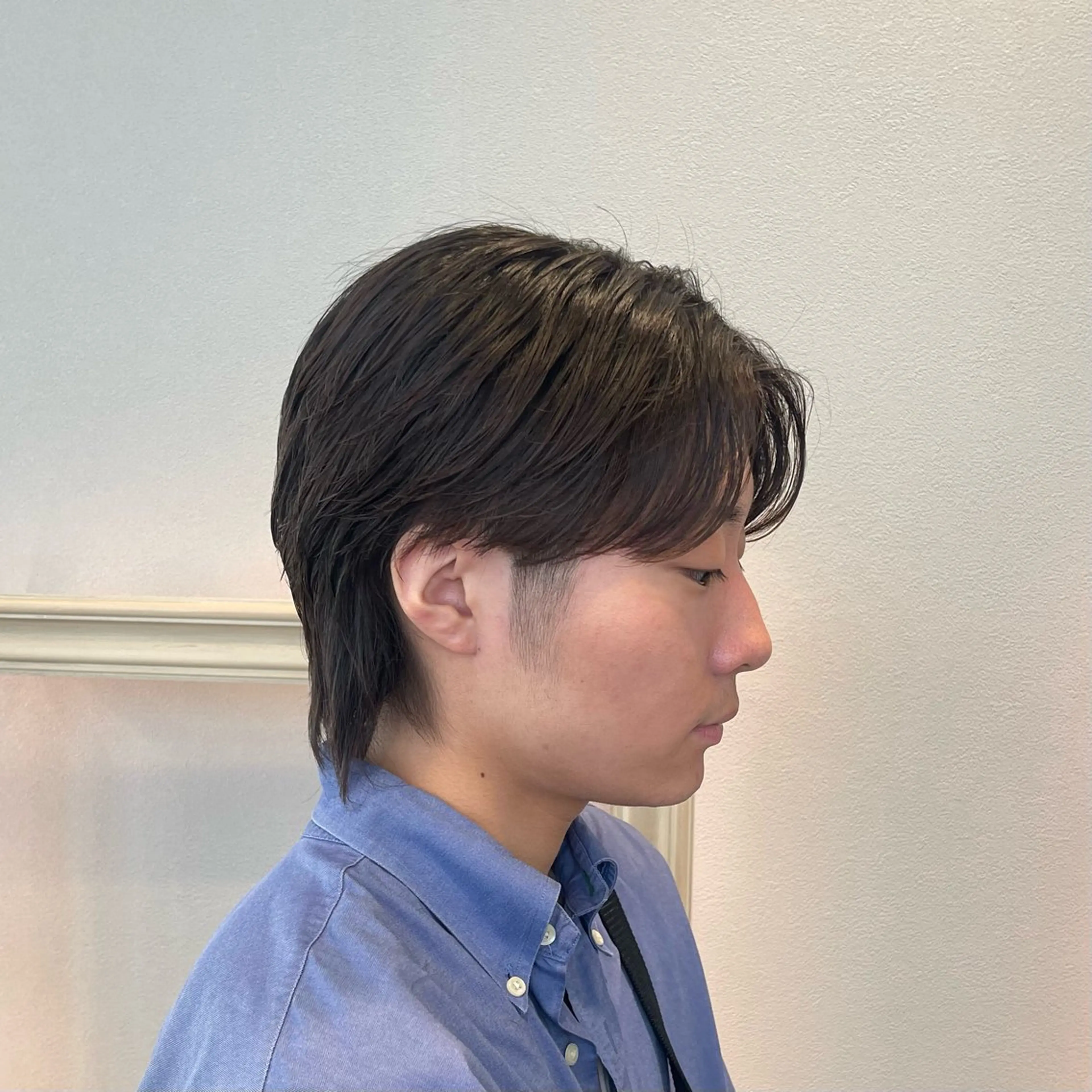 メンズ センターパート カット 横浜アレンジ/メンズ カット/yuukaのヘアスタイル