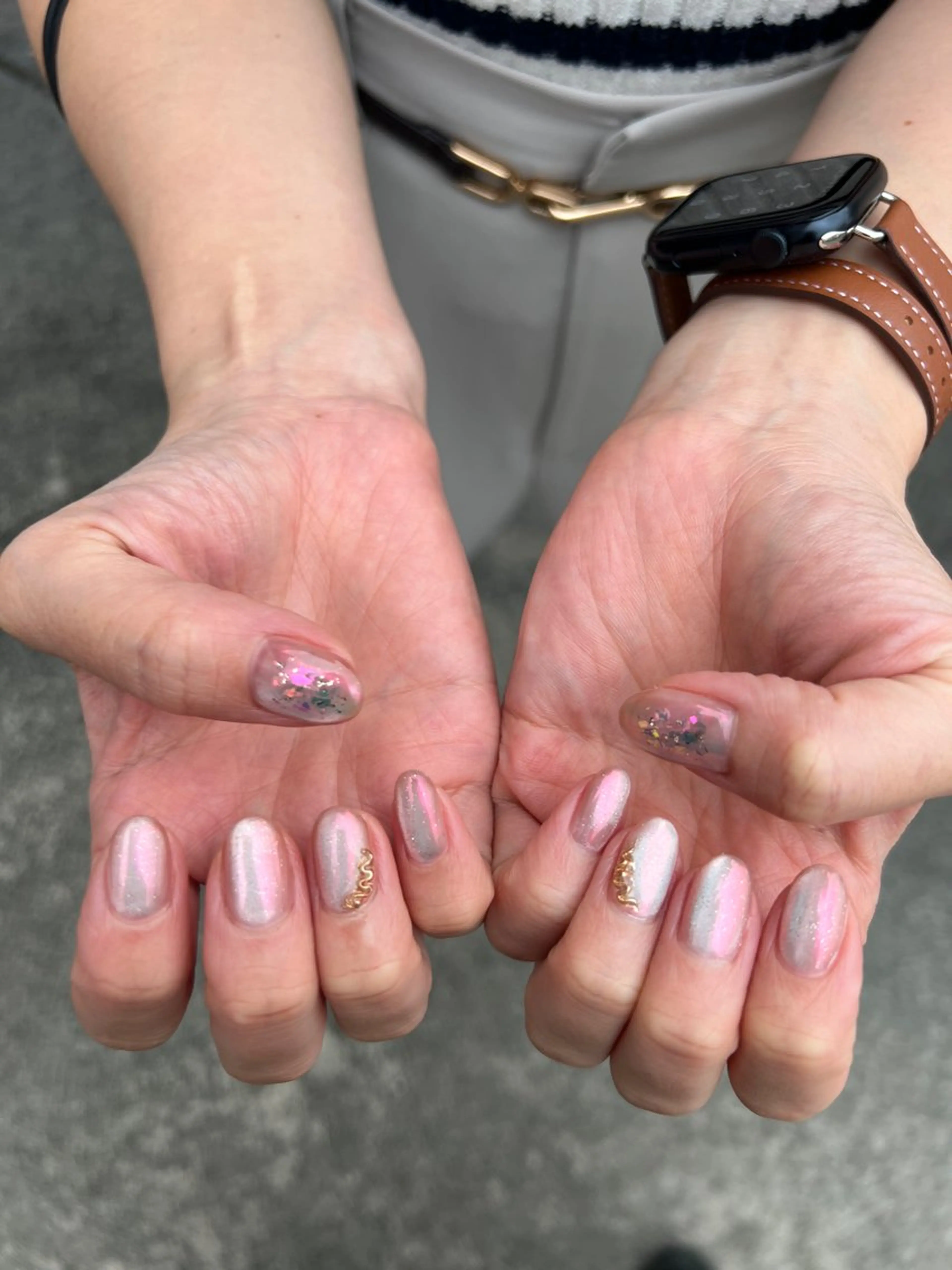 ネイル ハンドネイル ハンドケア Ri.nail オクマトモカのネイルデザイン