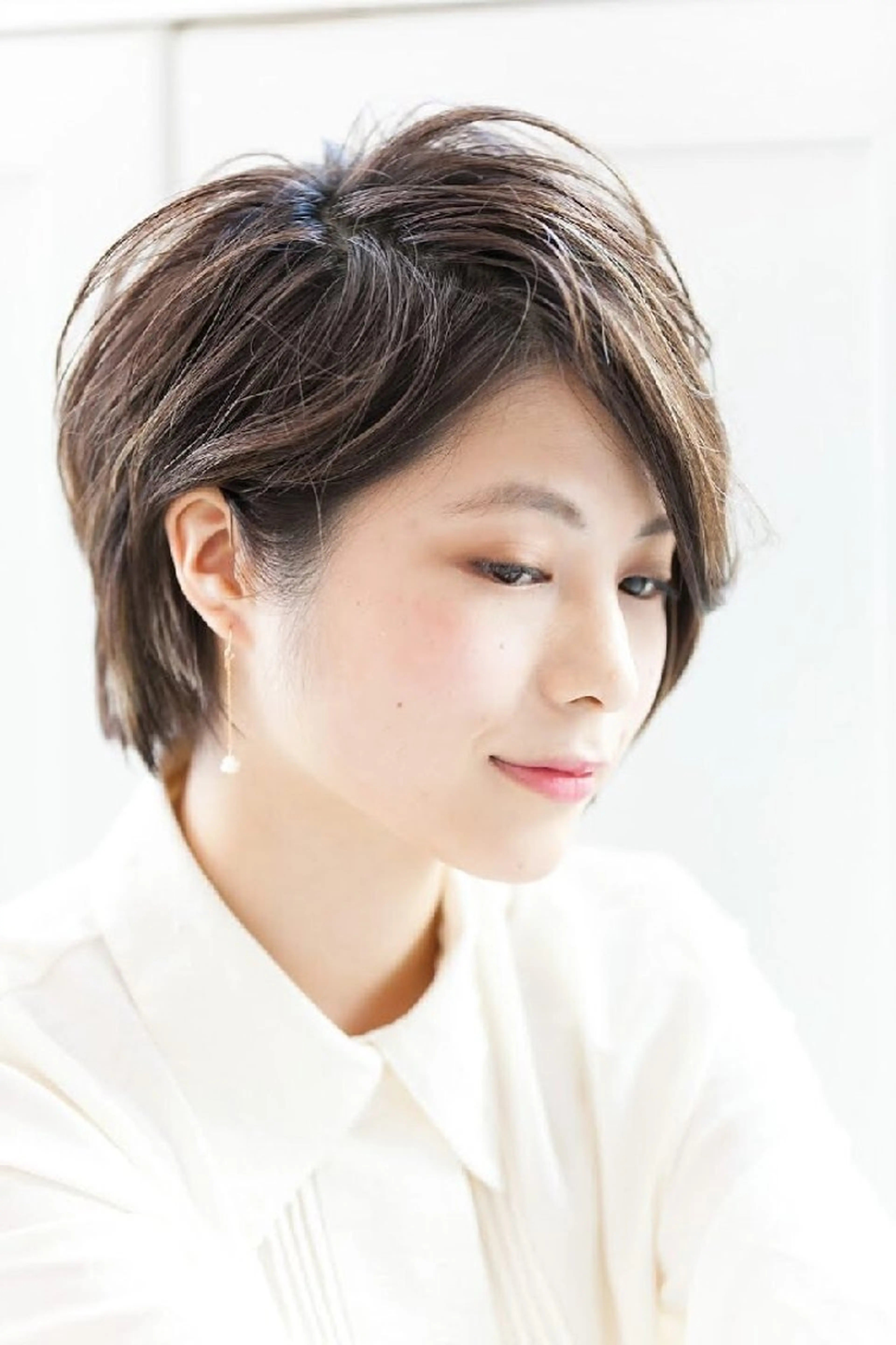 ショート カラー トリートメント 24時間営業中‼️ 髪質改善/美容師レムのヘアスタイル
