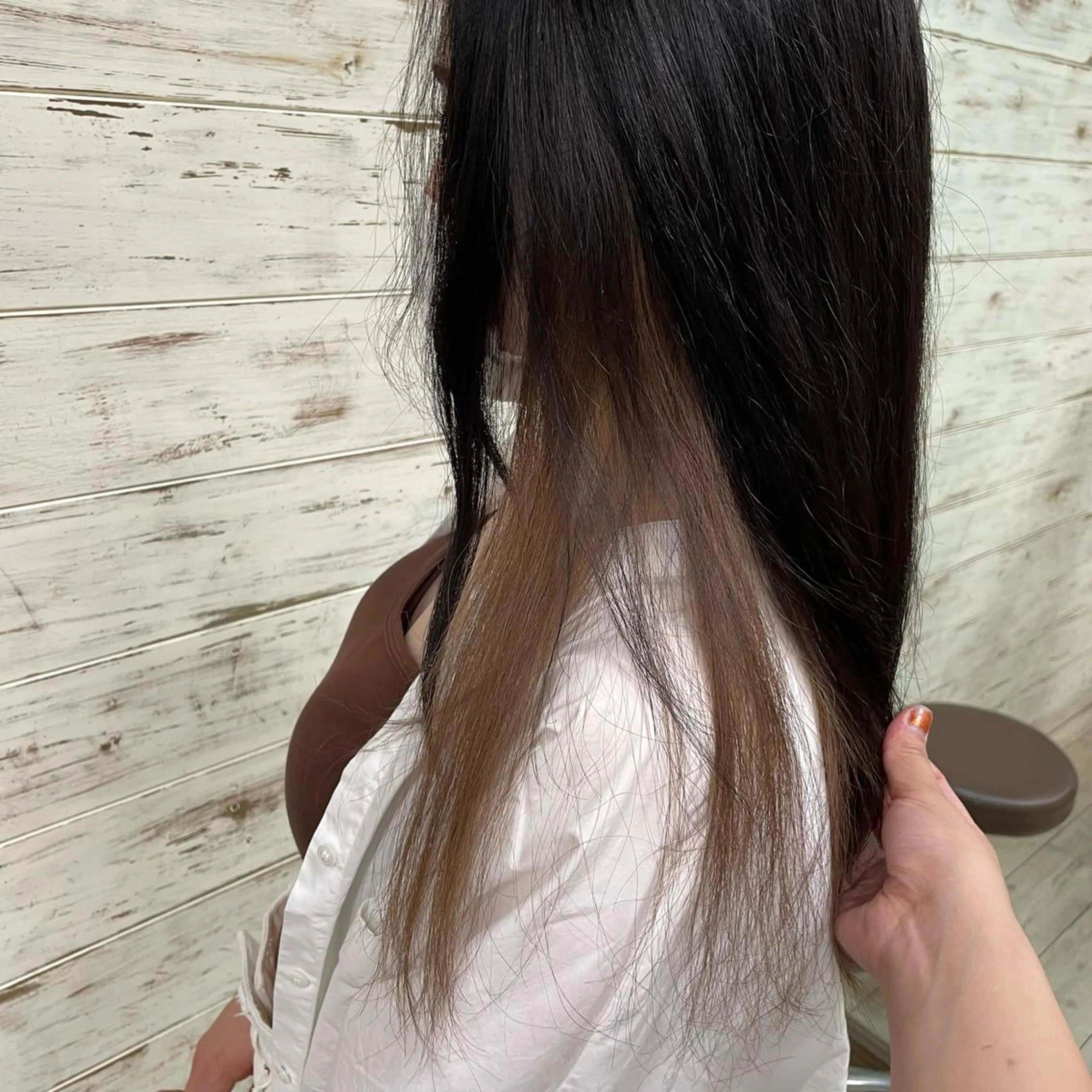 ロング カラー 高橋 みく/ minim 暖色のヘアスタイル