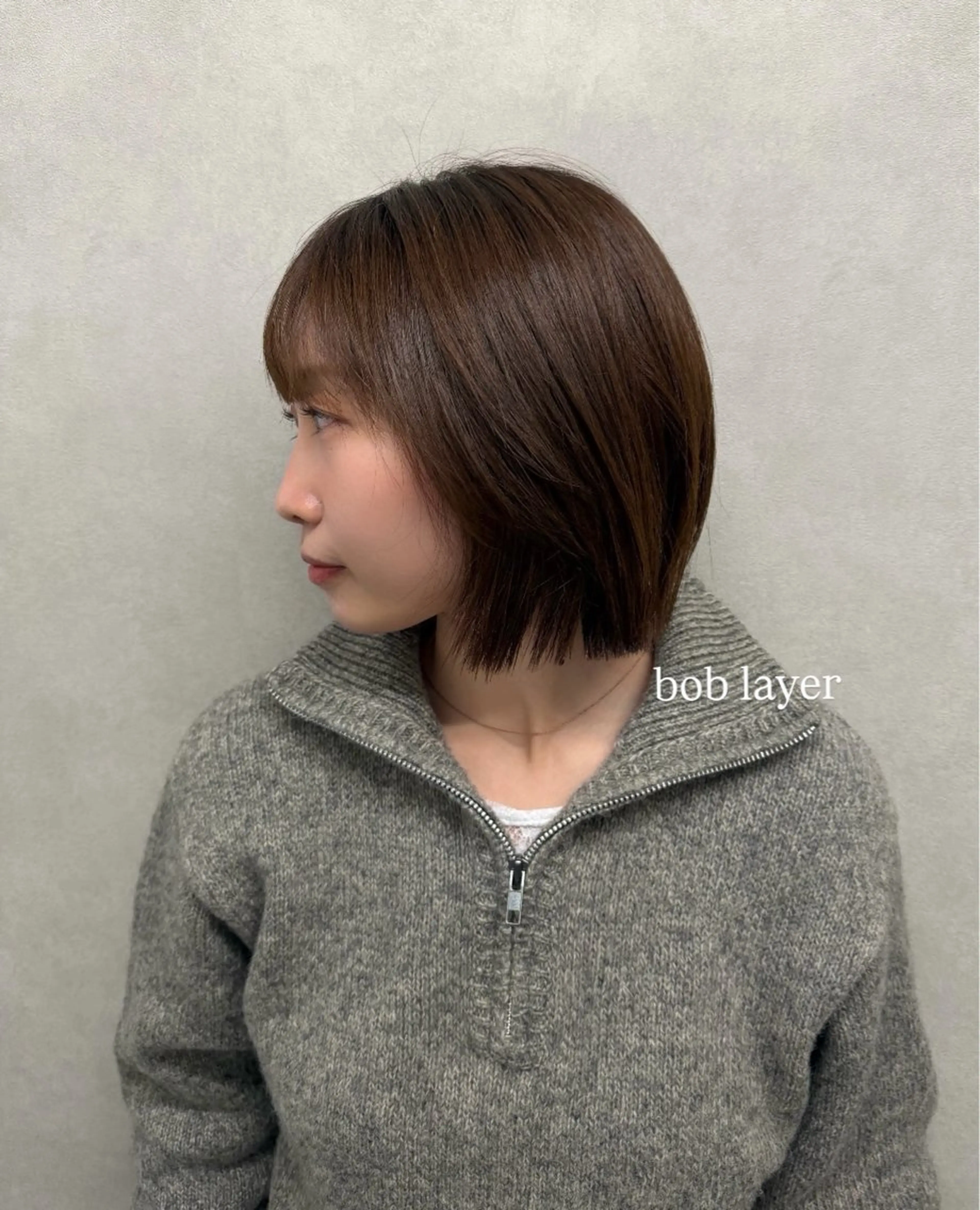 ショート 顔周りカット レイヤーカット カット ヘアカラー トリートメント 🇰🇷韓国スタイル レイヤー/ayanaのヘアスタイル