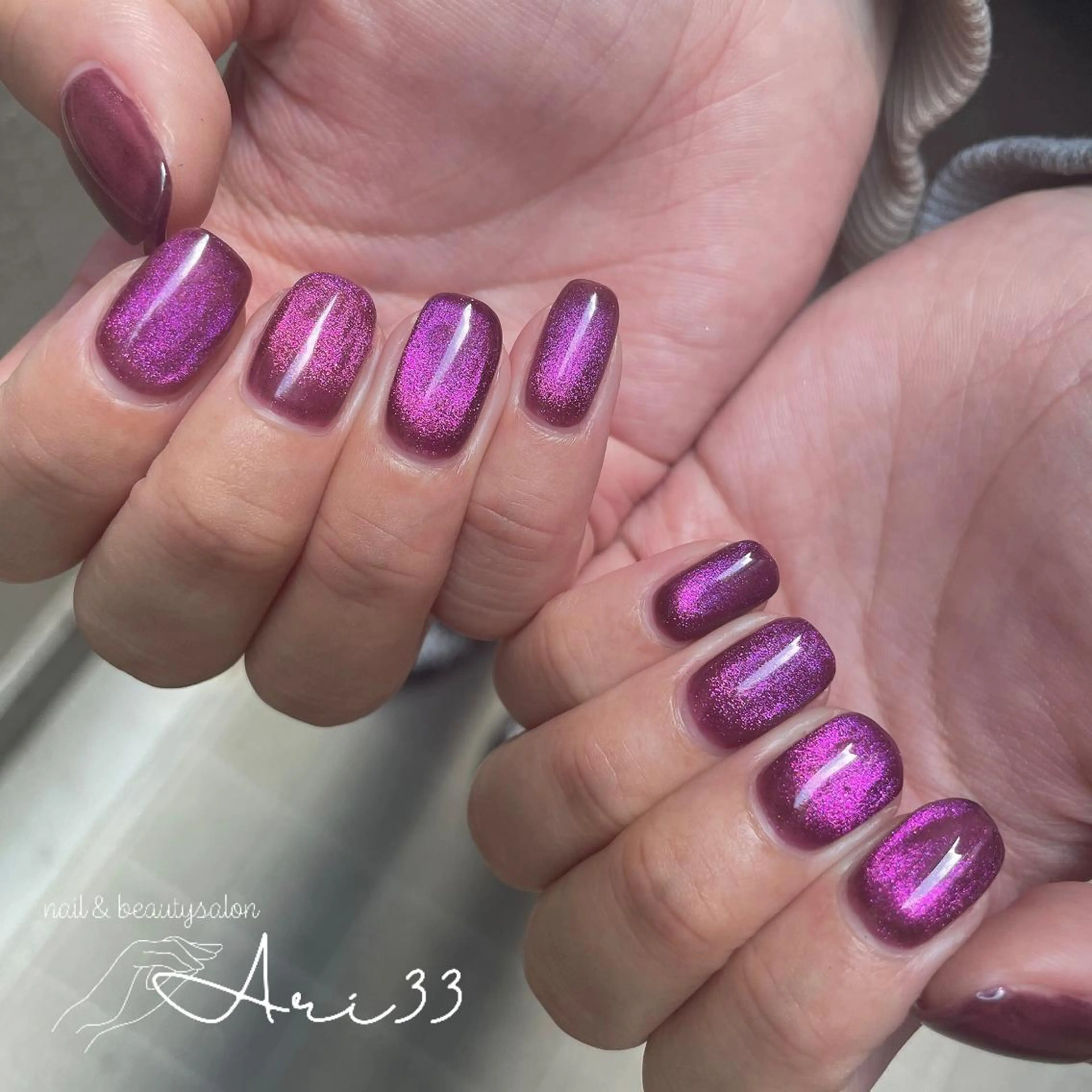 ネイル ハンドネイル プライベートサロン Ari33nailのネイルデザイン