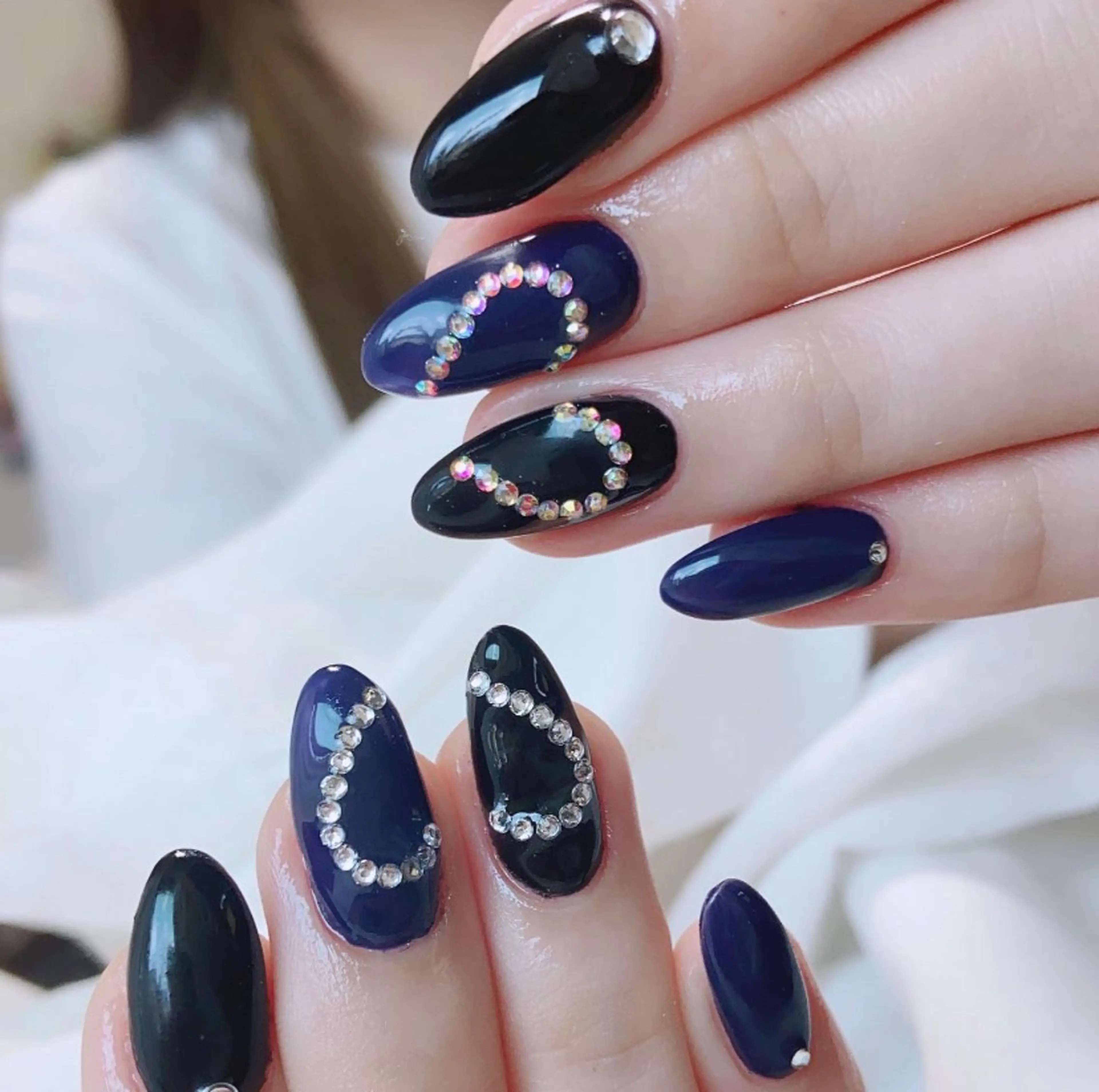 ネイル 長さ出し ジェルネイル HandSnail自宅サロン所属・HandSnail 座間自宅ネイルサロンのネイルデザイン