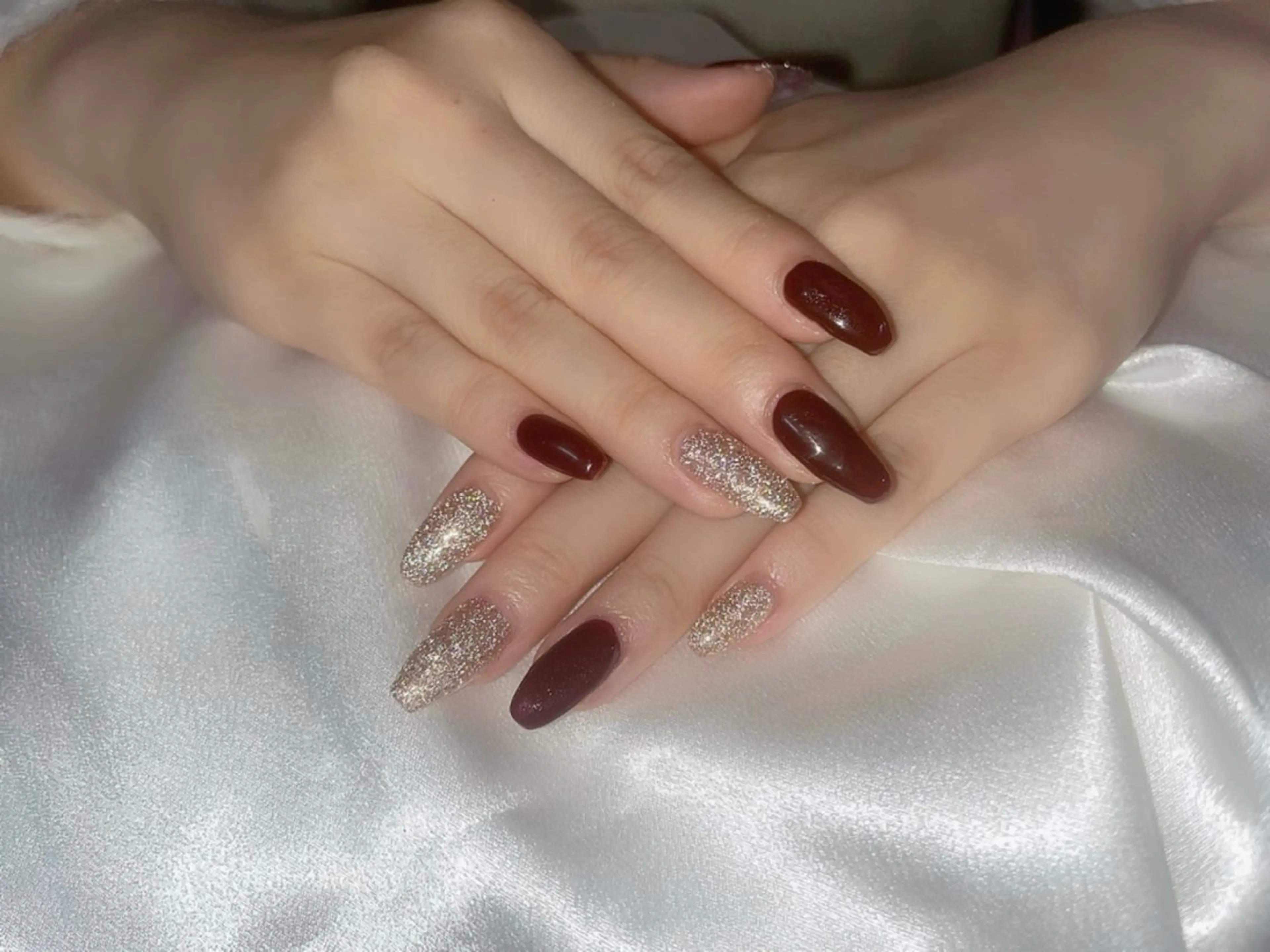 ネイル ボルドー nailsalon STYLE.所属・🍯 RIOのネイルデザイン