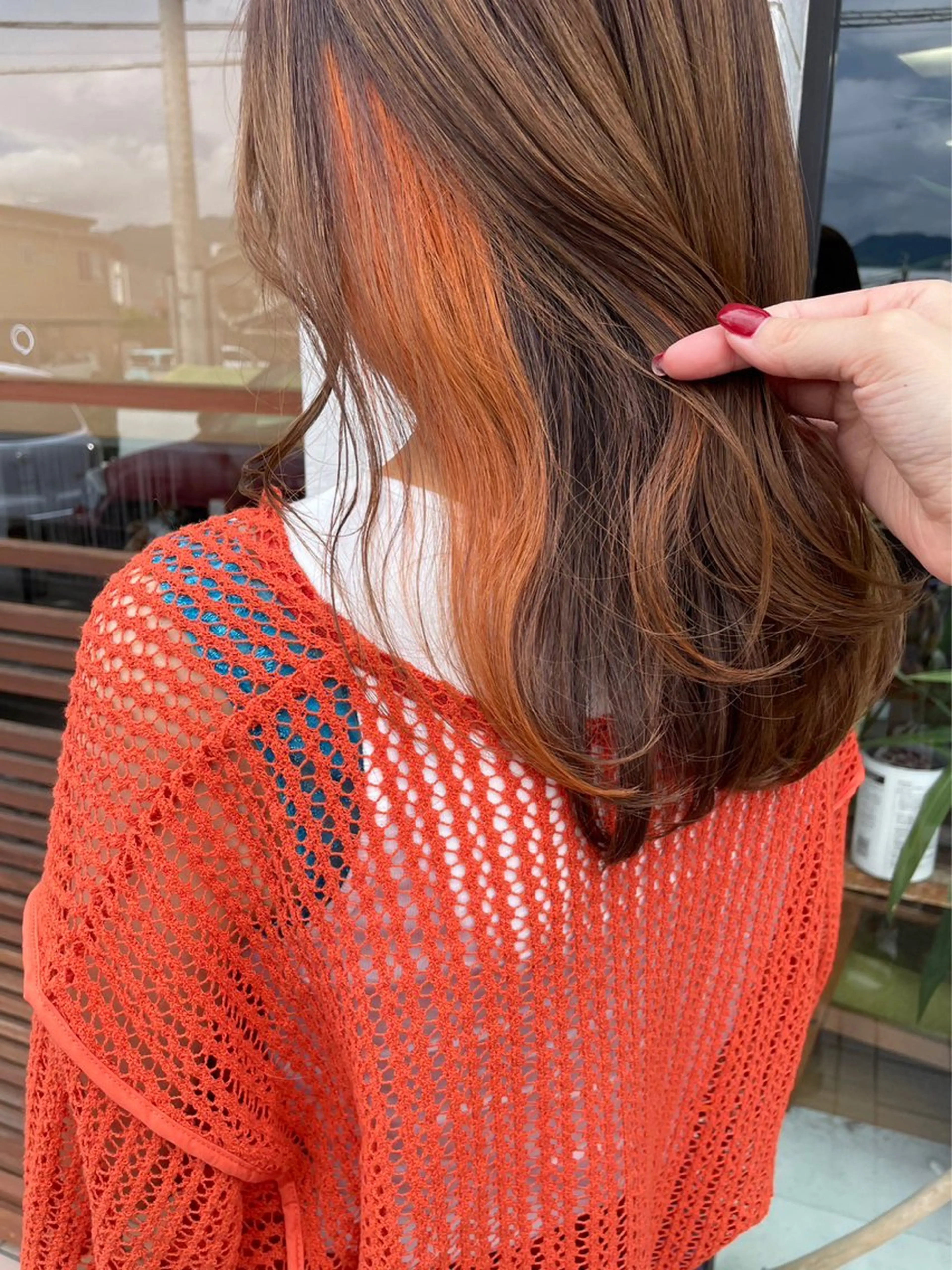 セミロング カラー cotton 松本店所属・cotton松本店 たかゆきのヘアスタイル