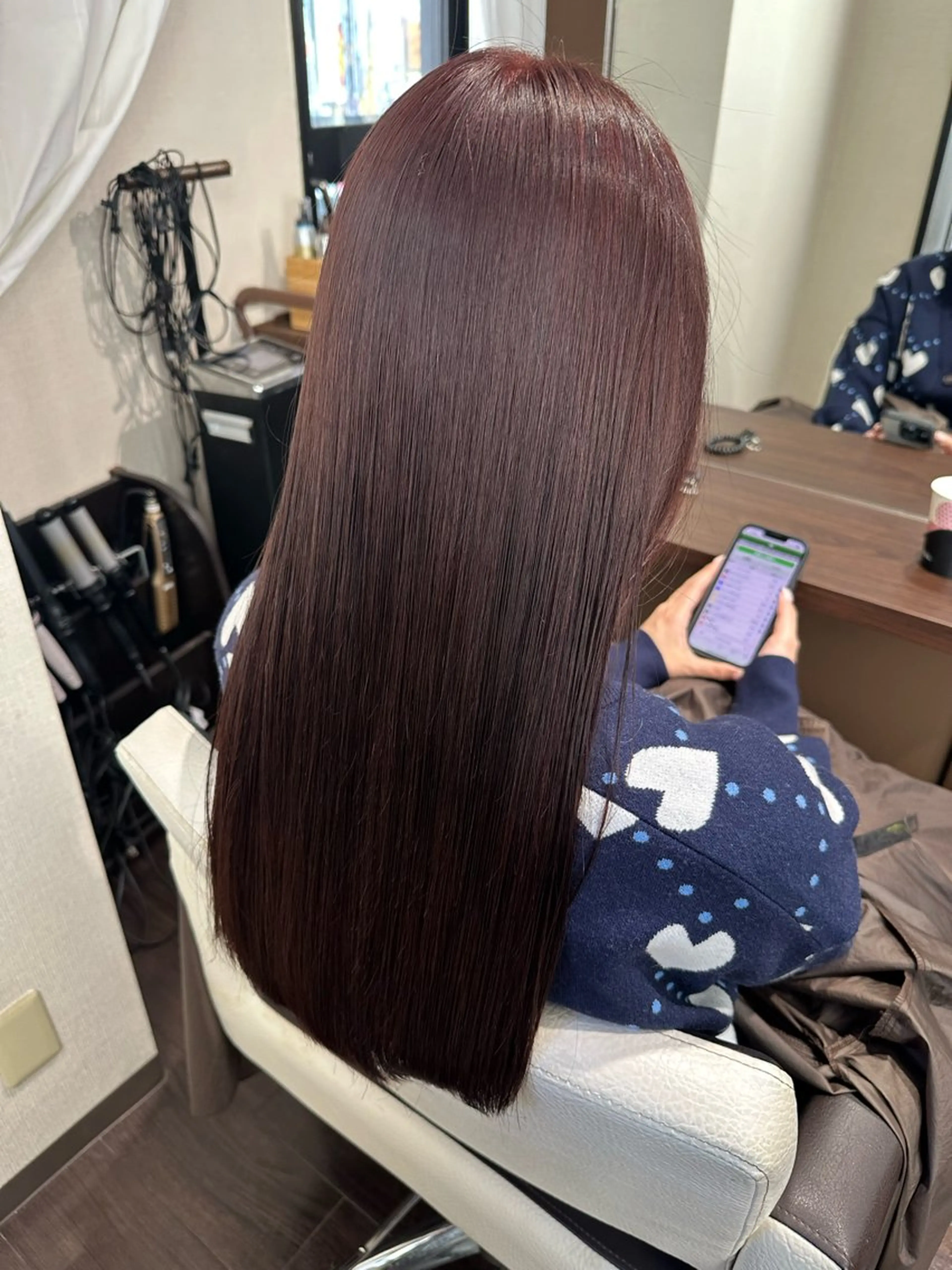 ロング カラー カット ヘアカラー トリートメント ヘッドスパ youres hair 東口店所属・🌸ULTOWA🌸 髪質改善/縮毛/店長のヘアスタイル