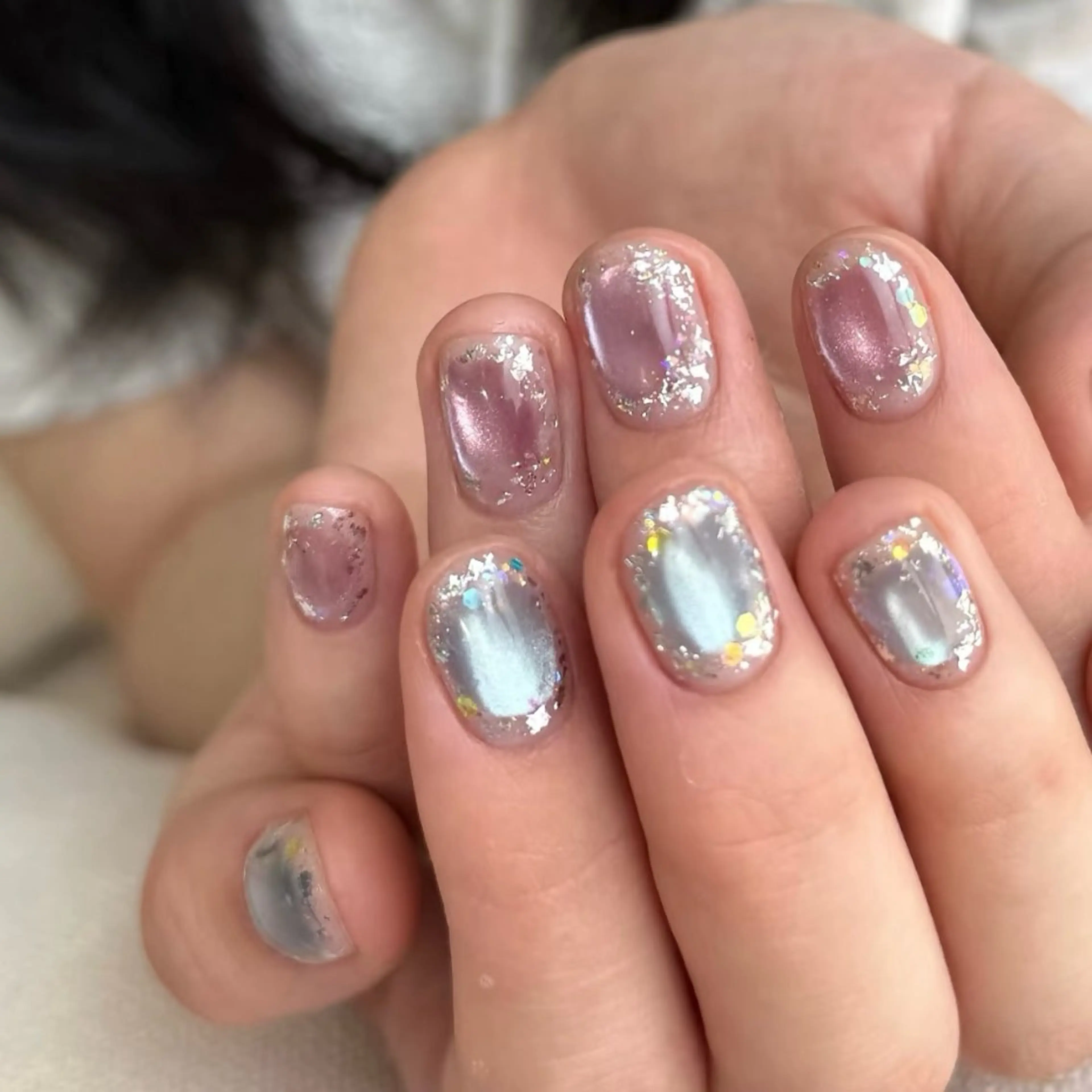 【持ち込みデザインOK】ハンドネイル （オフ込み）の写真