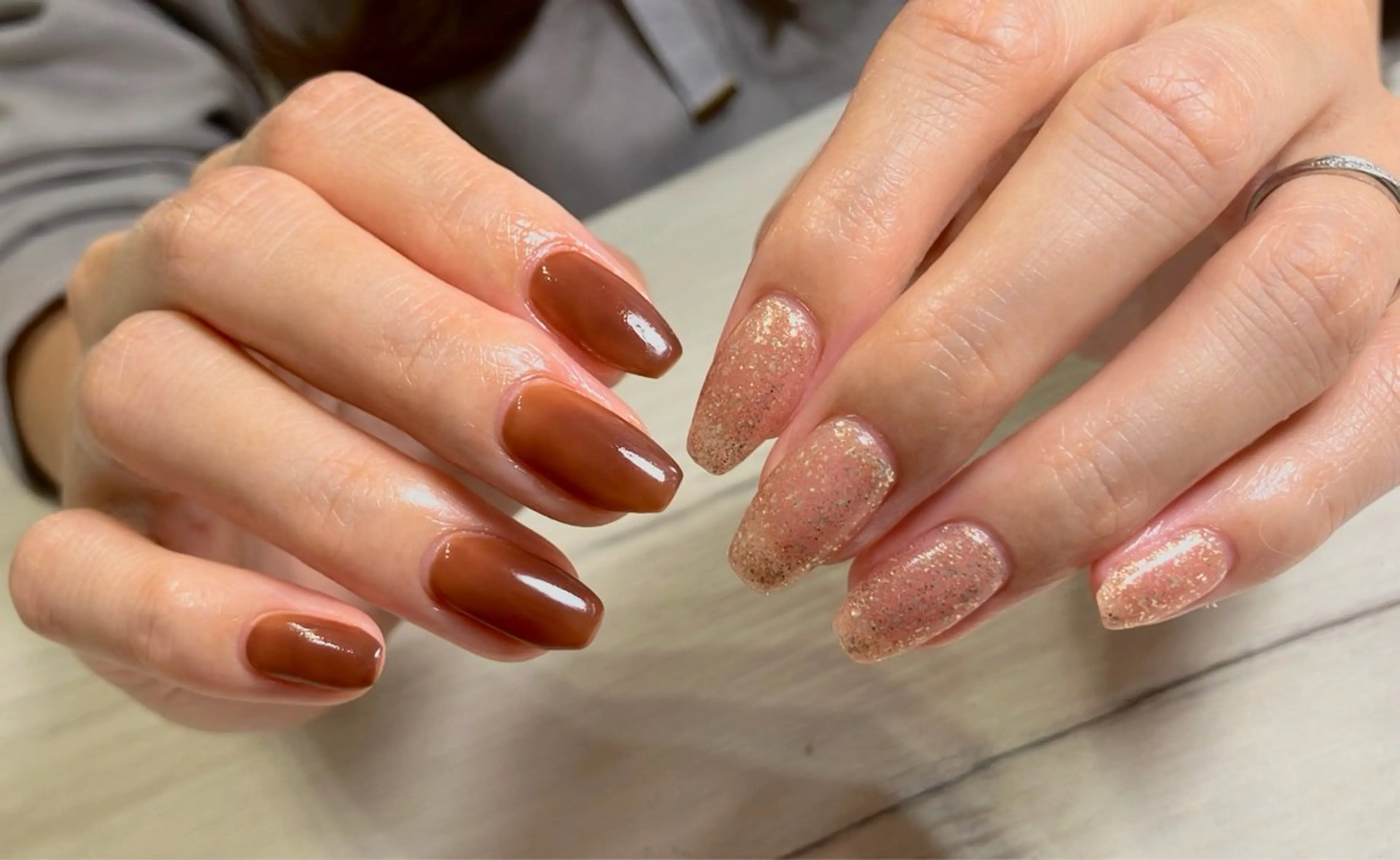 ネイル ハンドネイル たまプラーザ ANZUのネイルデザイン