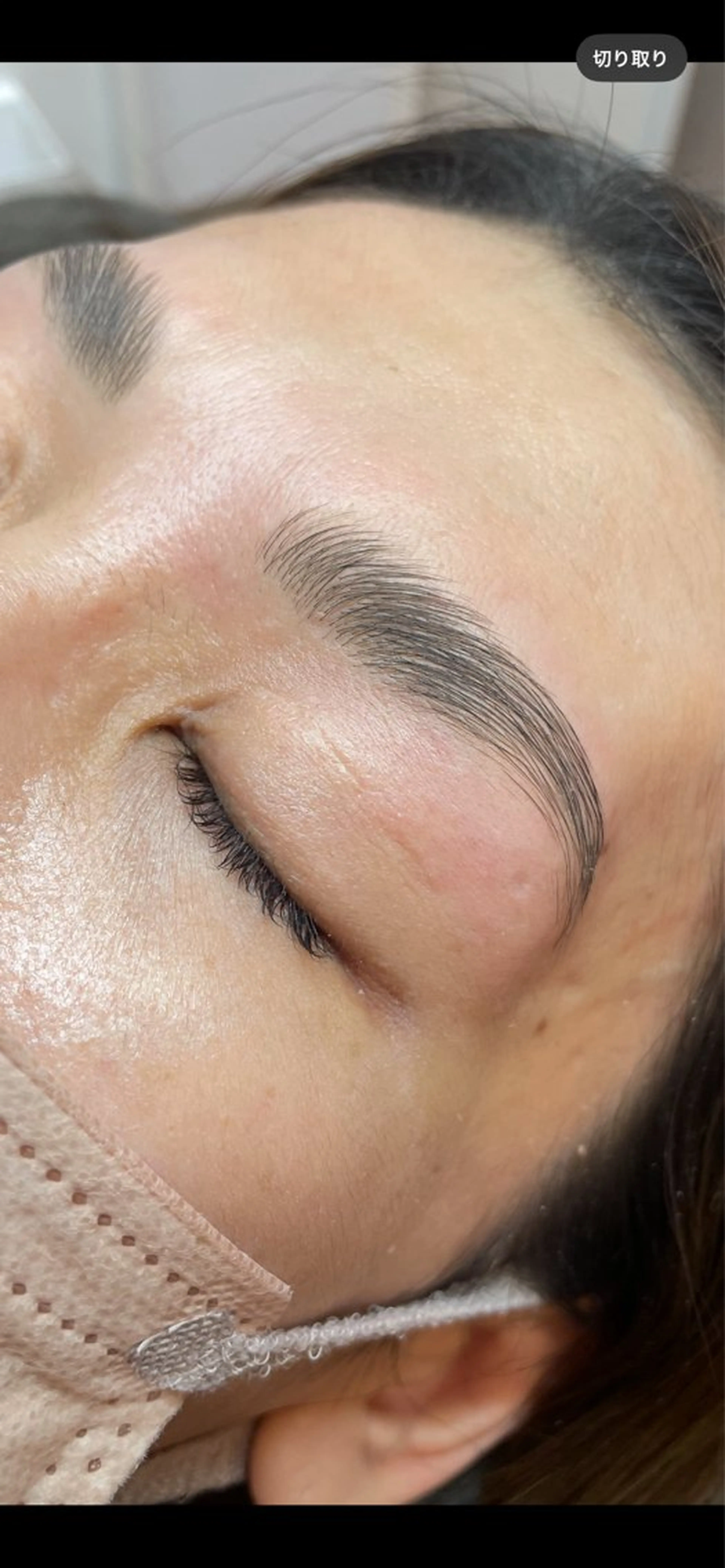 アイブロウ ハリウッドブロウリフト Oui Lash&Brow 太田店所属・Oui  與那嶺 真衣の眉毛・アイブロウイメージ