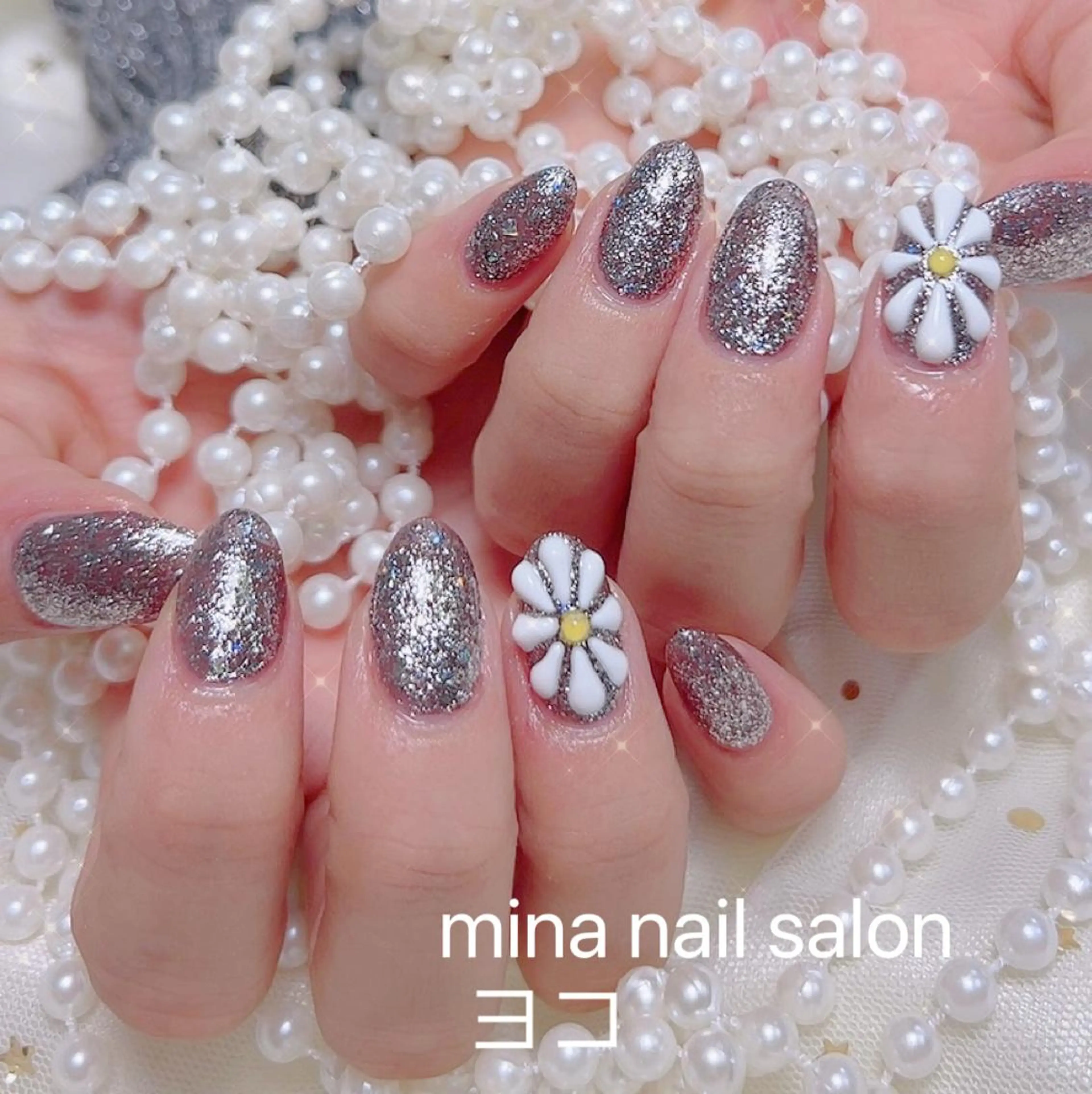 ネイル Mina🧸 韓国風ネイル🎀のネイルデザイン