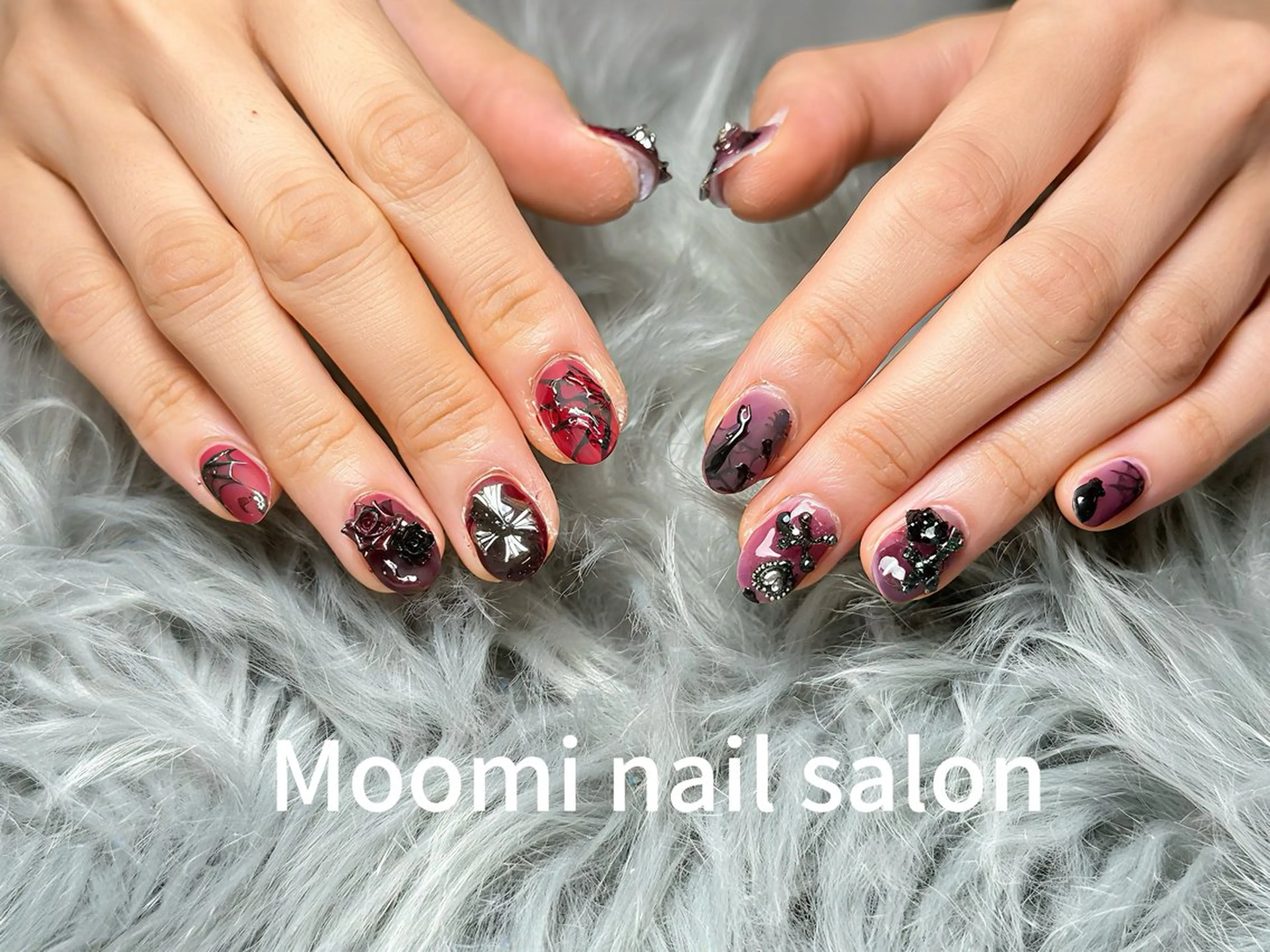 ネイル ハンドネイル Moomi あずりのネイルデザイン