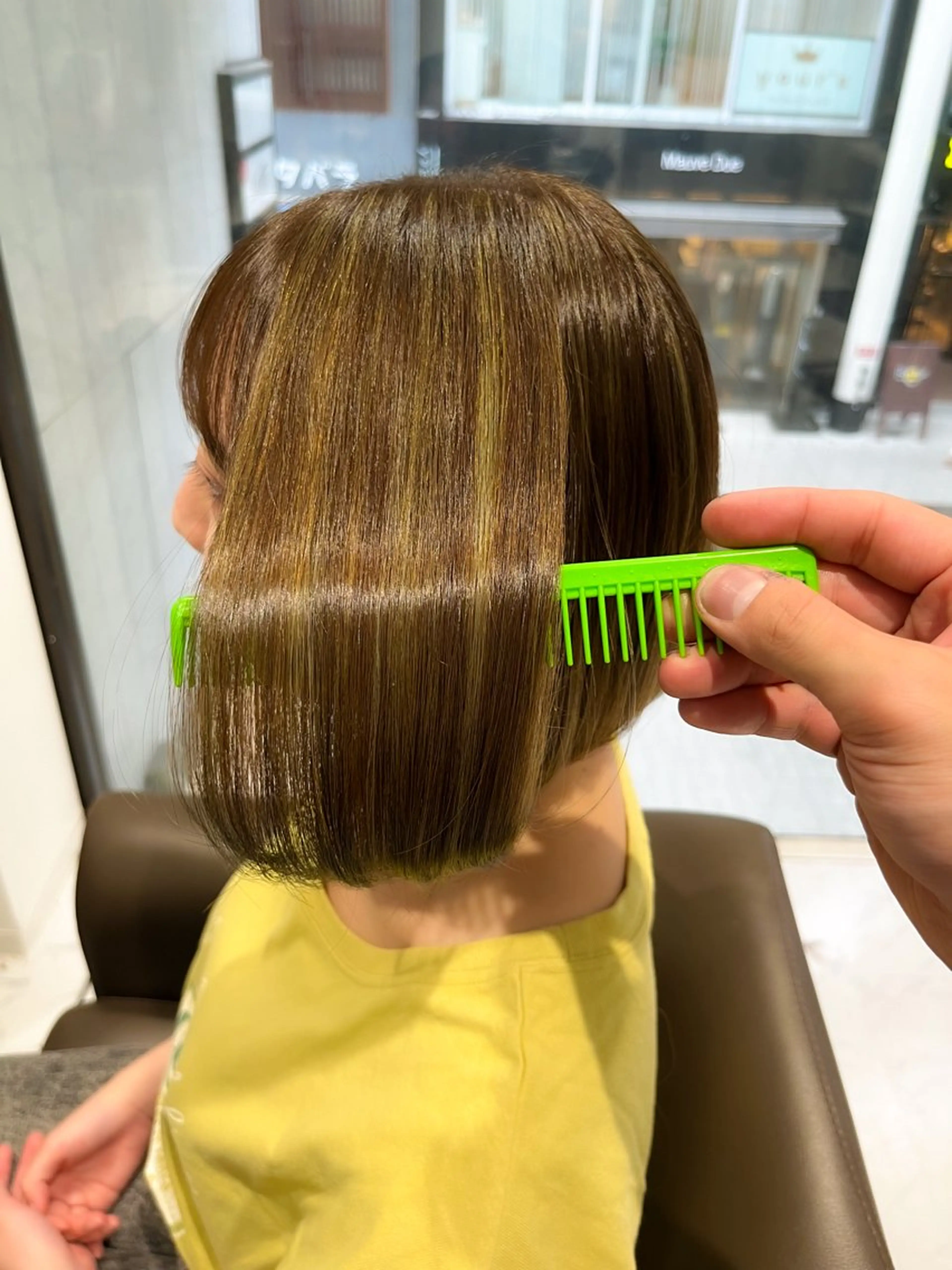 ショート カラー ヘアカラー トリートメント 坂本 理輝のヘアスタイル