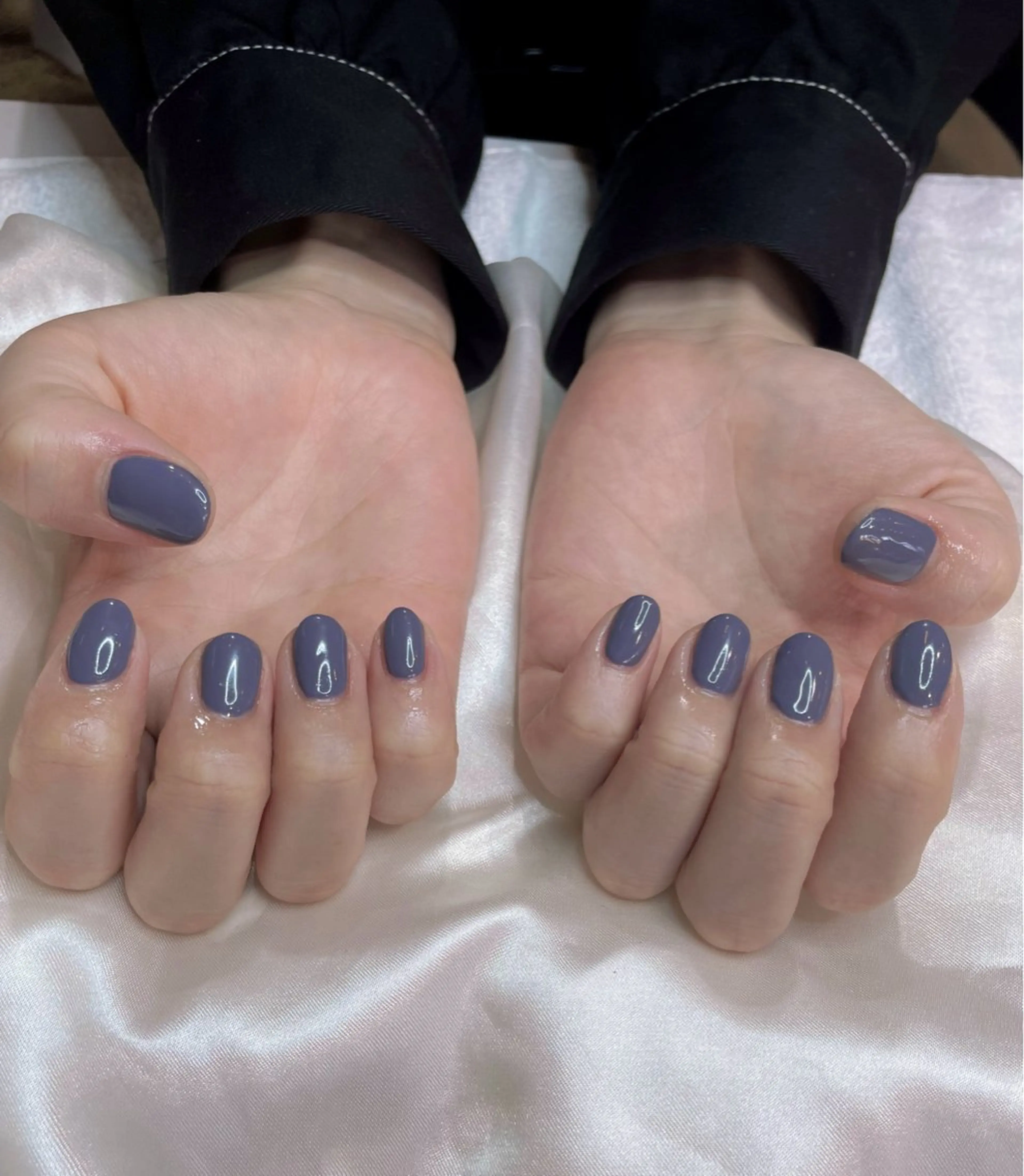 ネイル ブルー ハンドネイル jujur HARUKA🌸のネイルデザイン