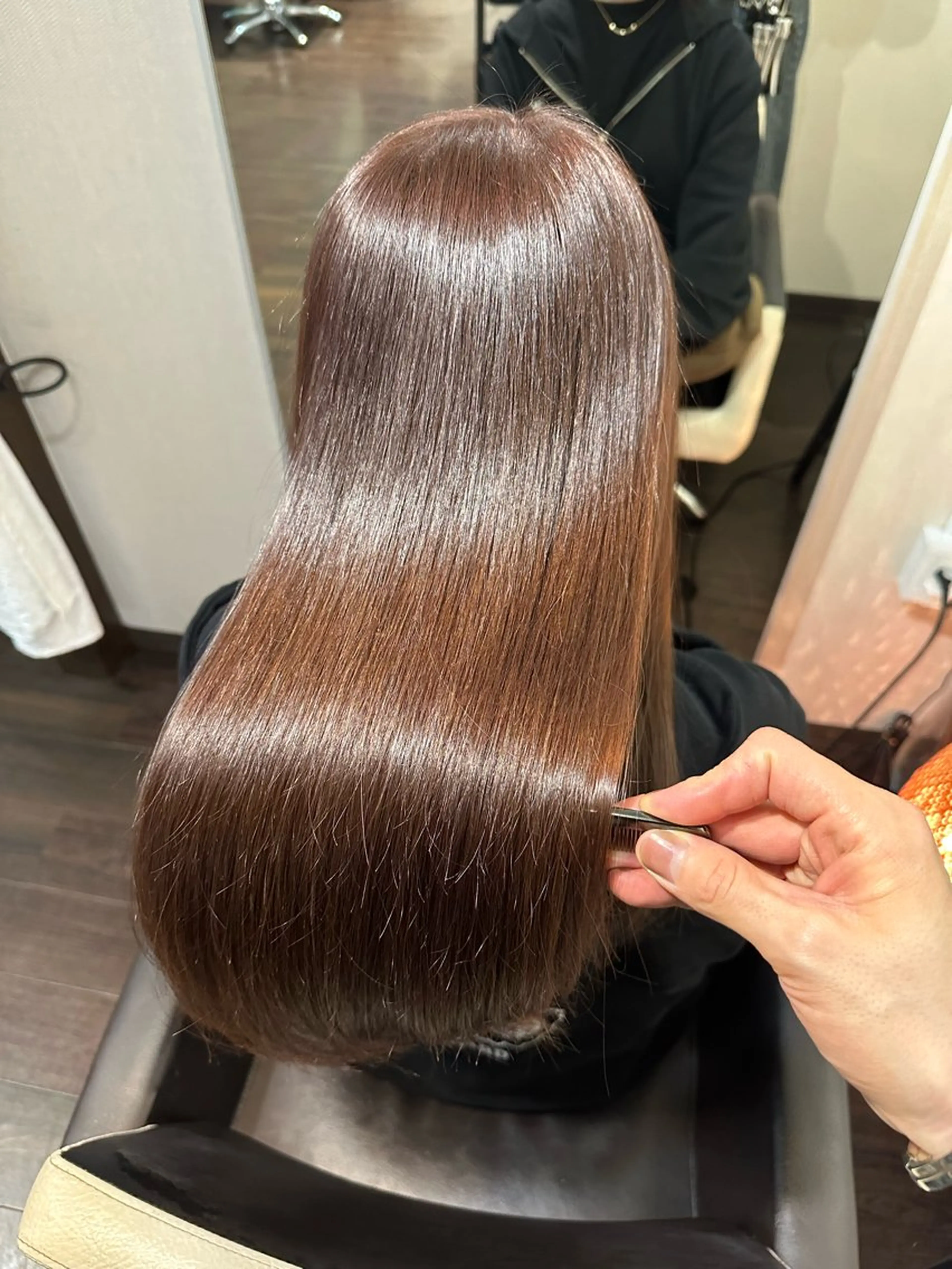 ロング カラー カット ヘアカラー トリートメント ヘッドスパ youres hair 東口店所属・🌸ULTOWA🌸 髪質改善/縮毛/店長のヘアスタイル