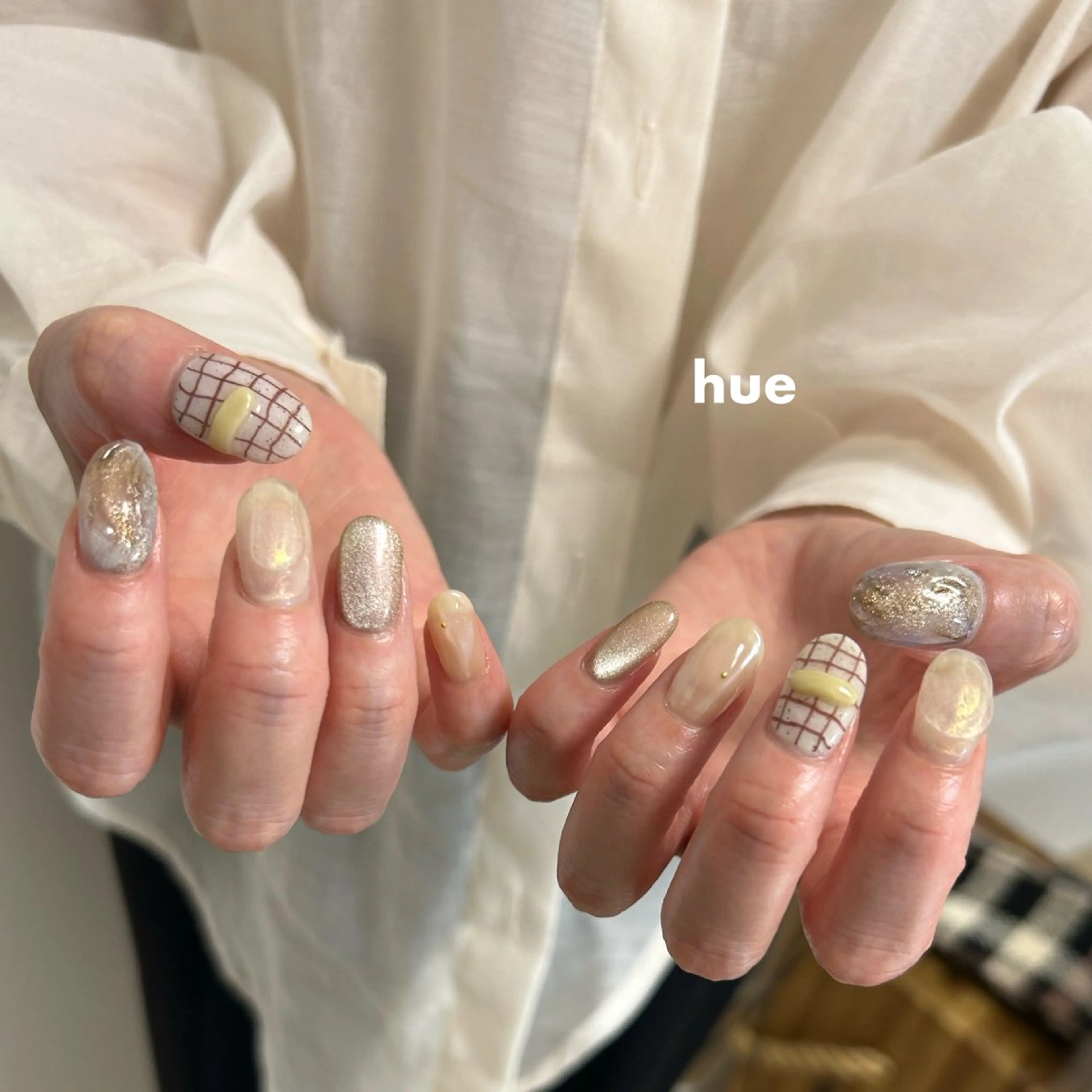 ネイル hue nailのネイルデザイン
