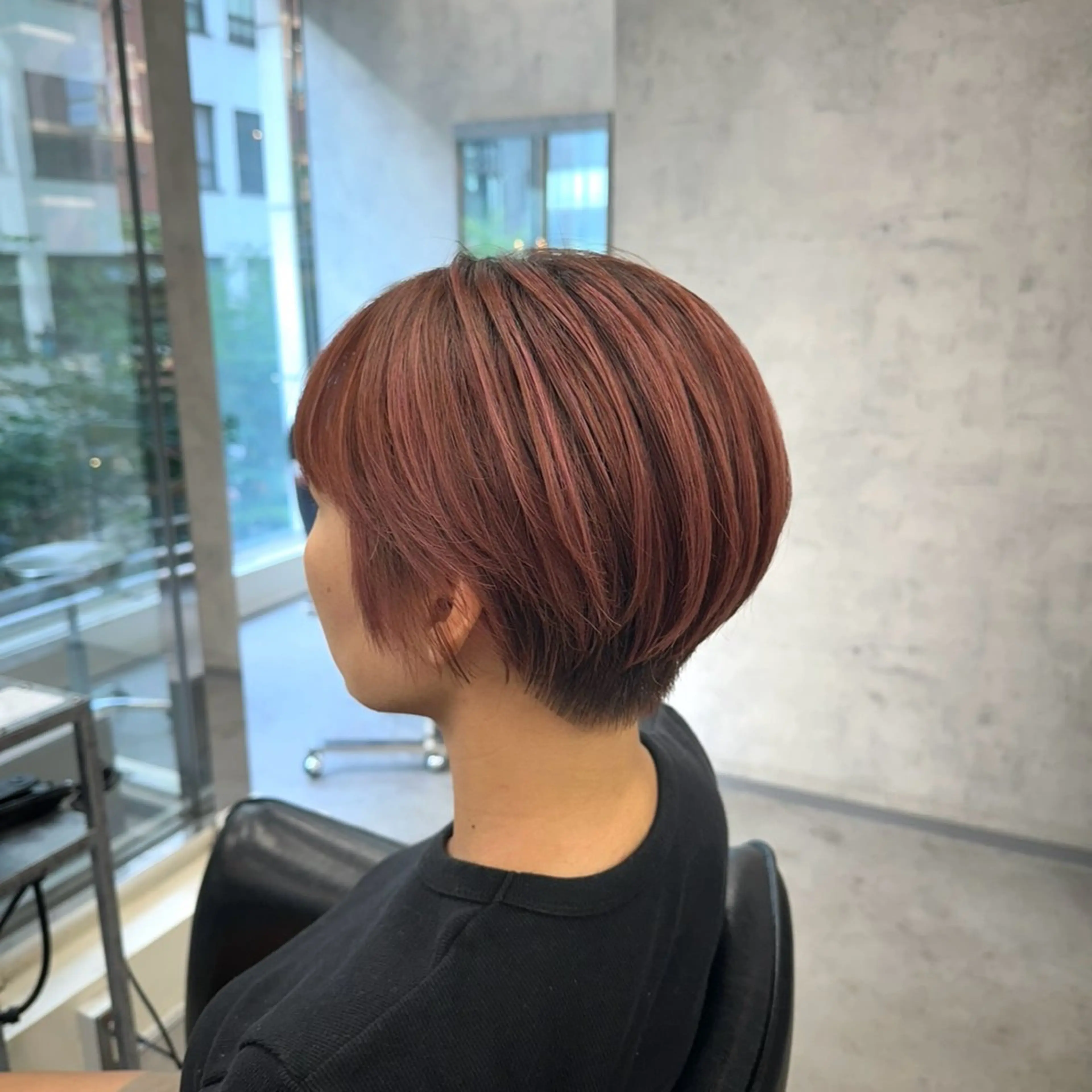 ショート カラー Misora/ボブ/ レイヤー/艶カラーのヘアスタイル