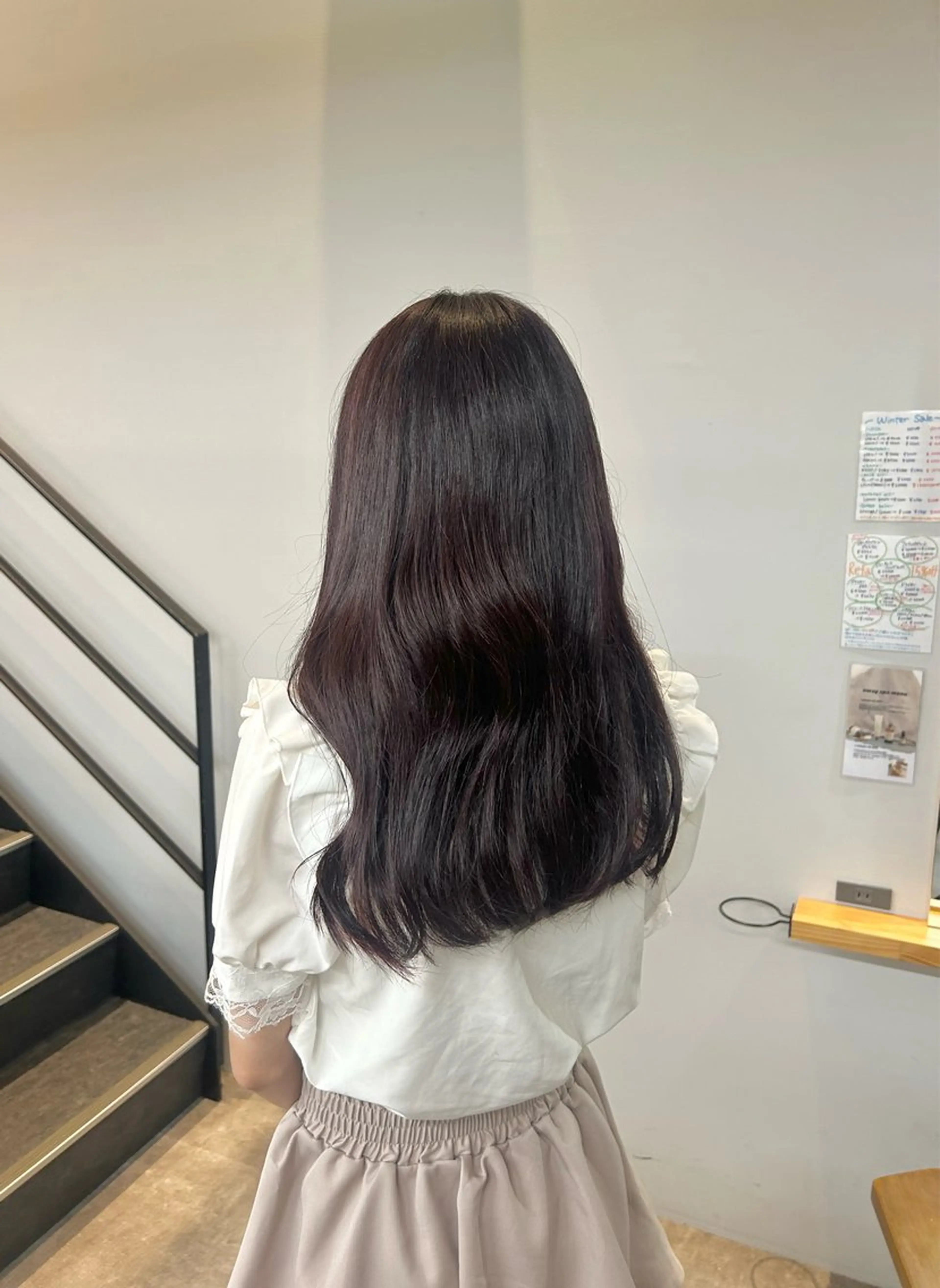 ロング 美髪縮毛矯正/ 髪質改善/岩田一駿のヘアスタイル