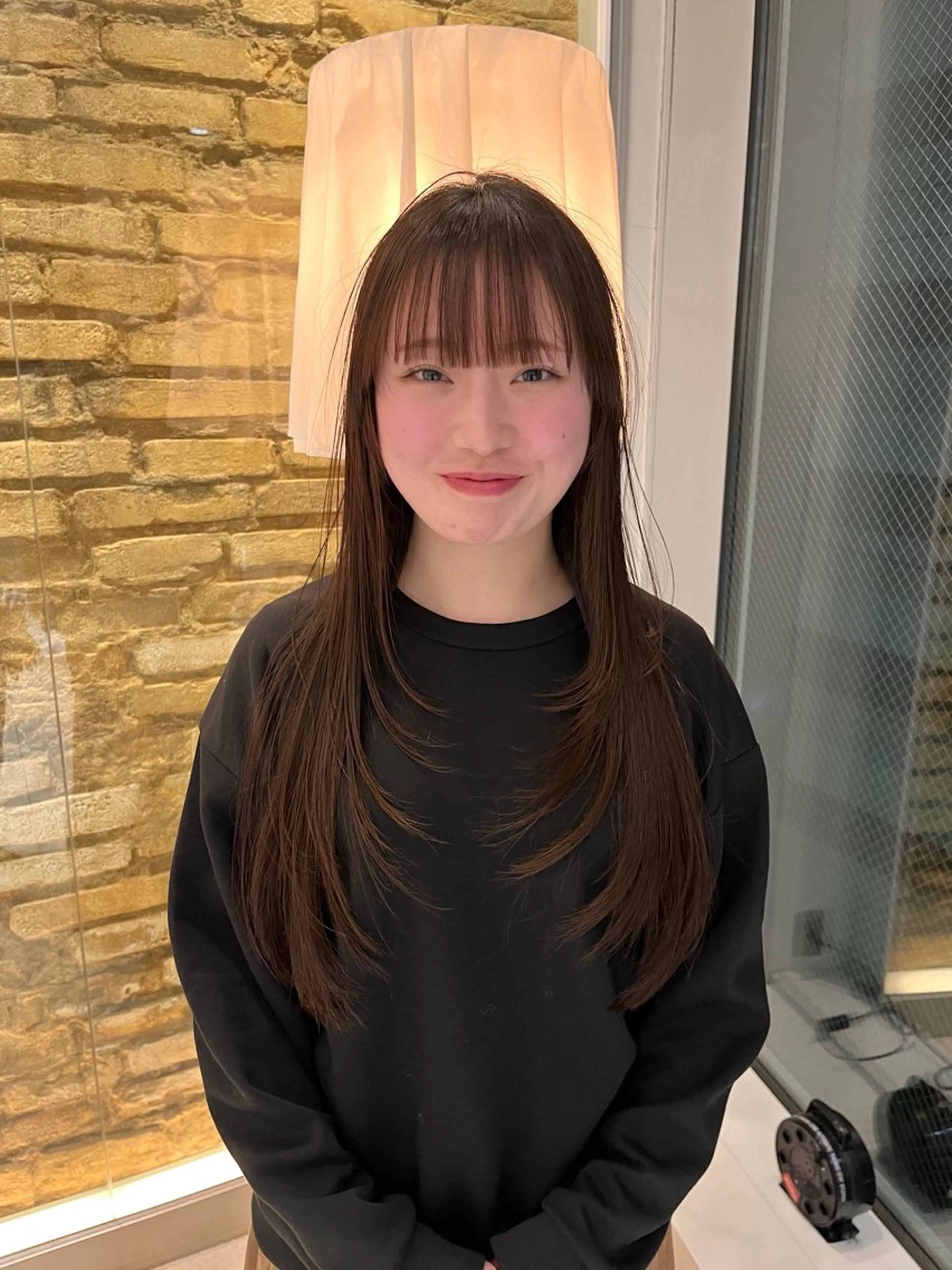 ロング hair make BEHIVE ichibancho AVEDA所属・渡邉  日向子 🌙レイヤー・パーマのヘアスタイル