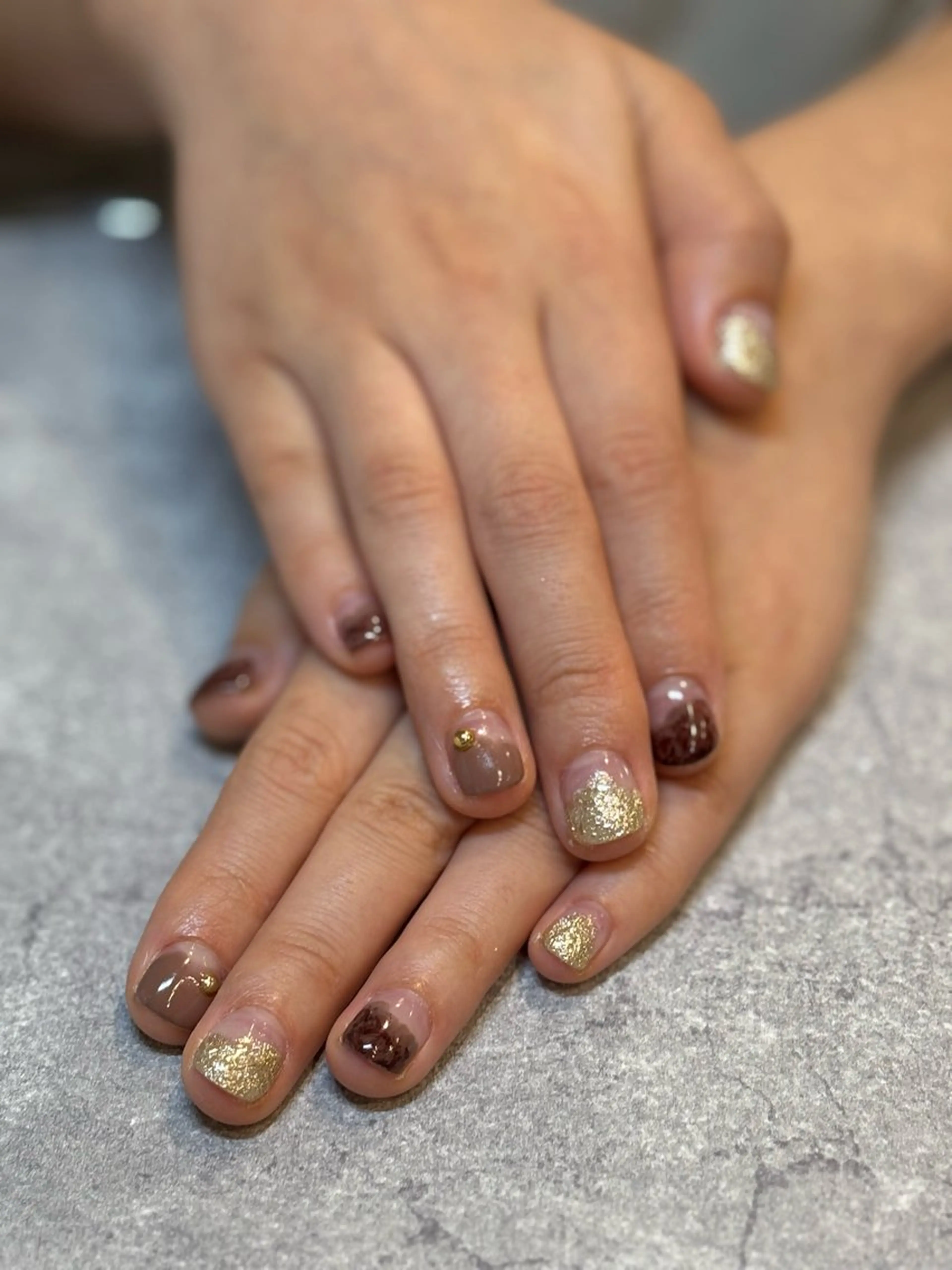 ネイル ニュアンスネイル Minamo 🩵のネイルデザイン