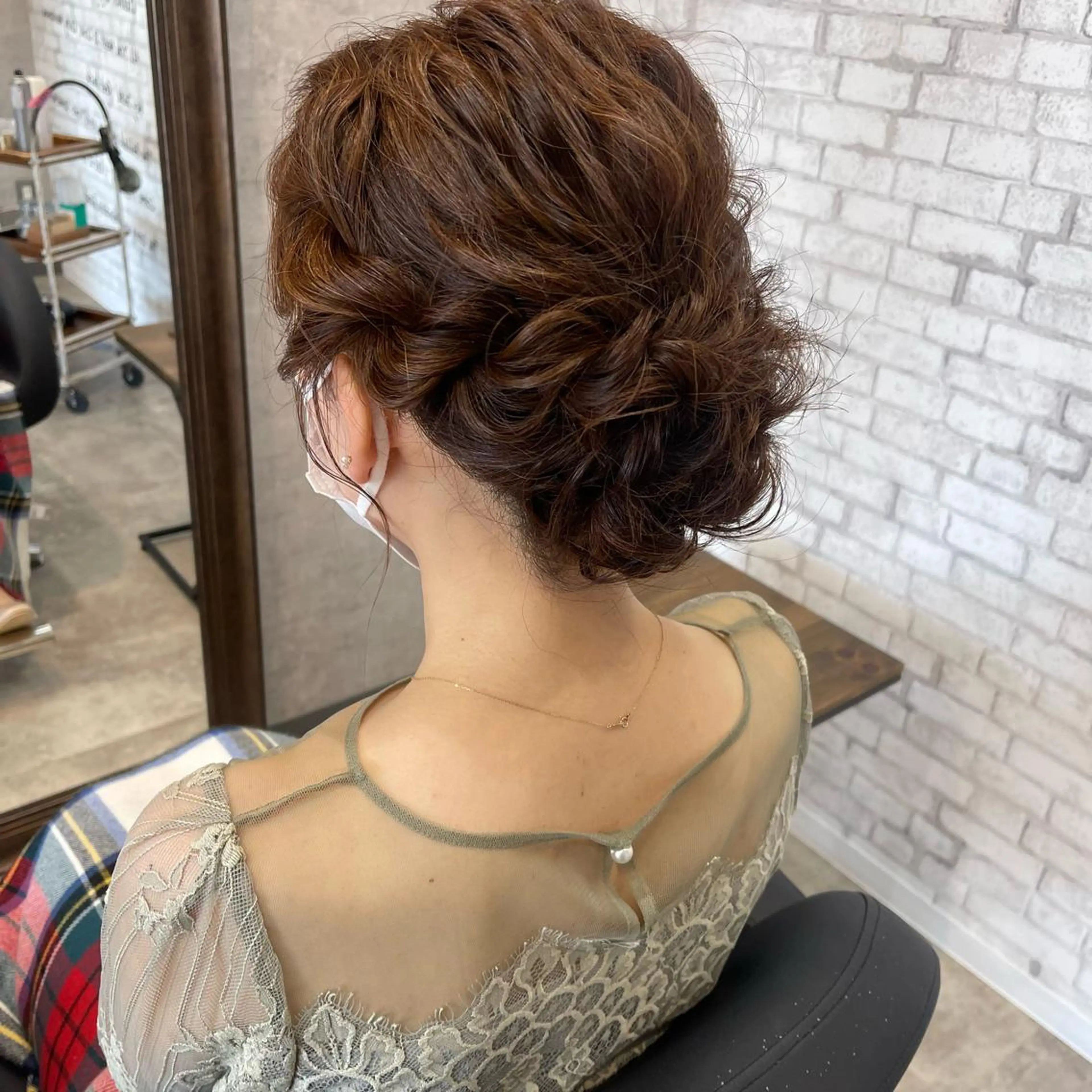 ロング カラー ヘアアレンジ ヘアセット merci.所属・🌻まさの あいり🌻のヘアスタイル