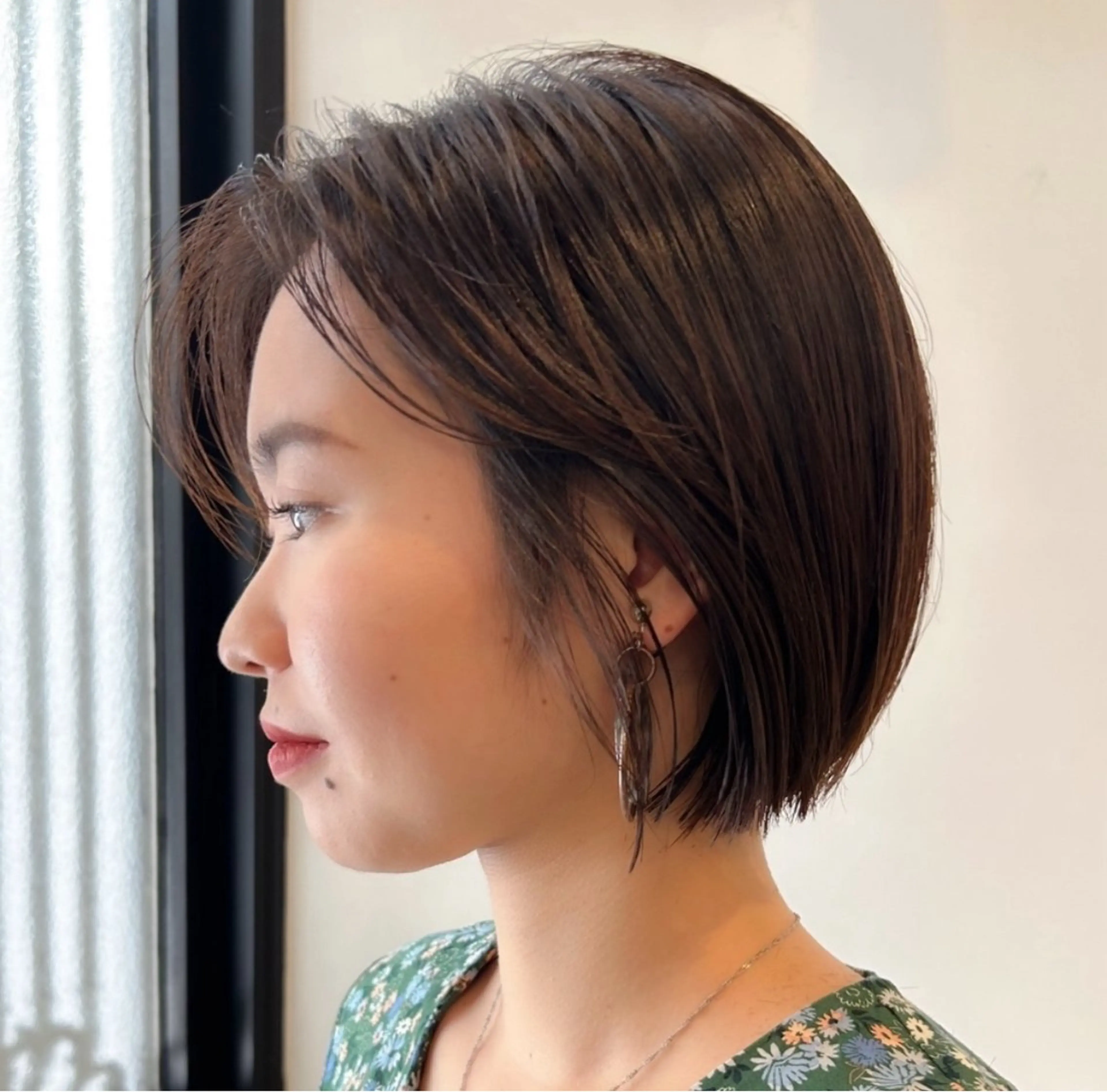 ショート ボブ 暖色カラー🧡 ボブ🧚‍♀️マナのヘアスタイル