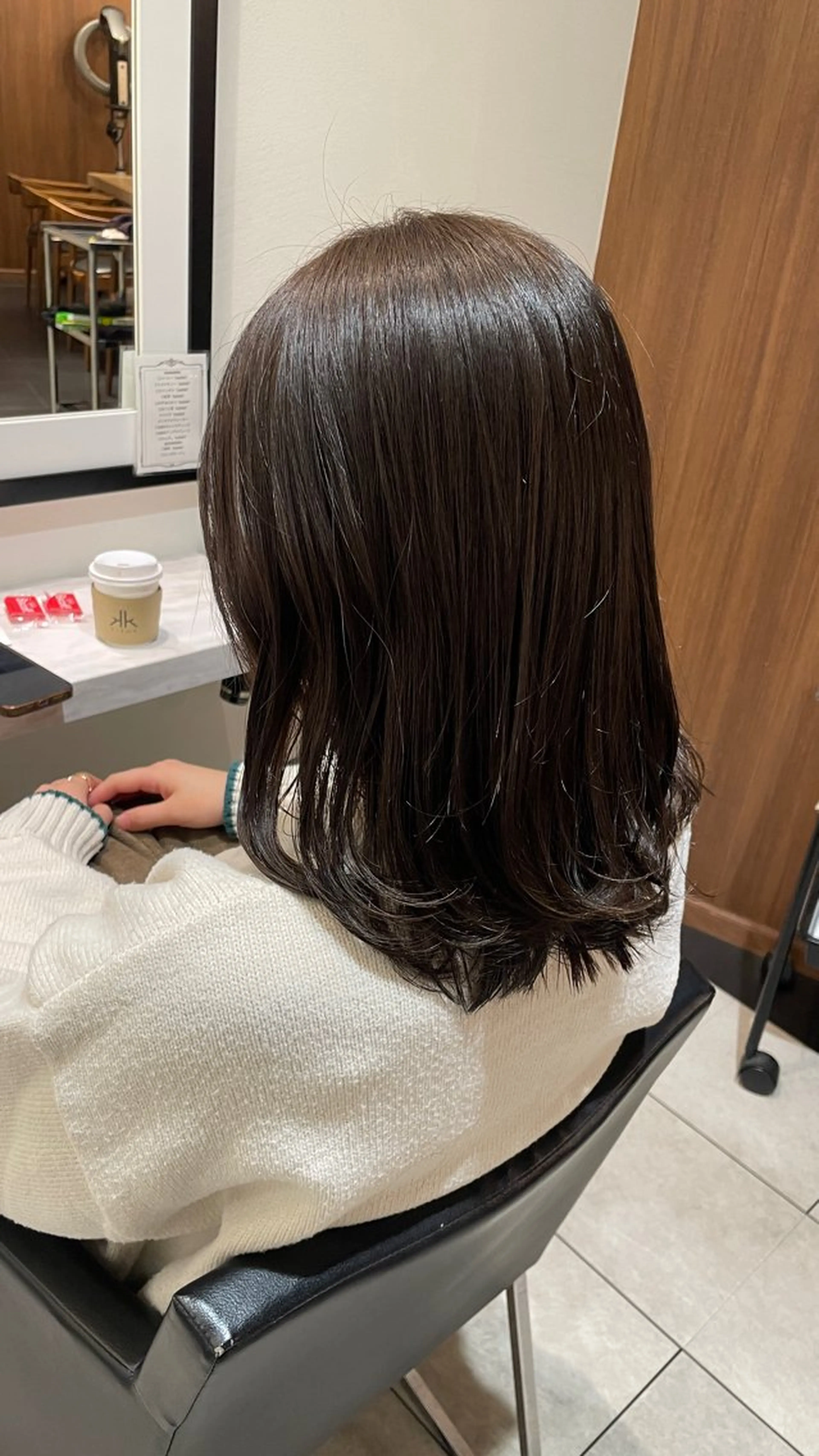 ミディアム ヘアカラー トリートメント K-two  NAGOYA所属・K-two名古屋 菜月のヘアスタイル