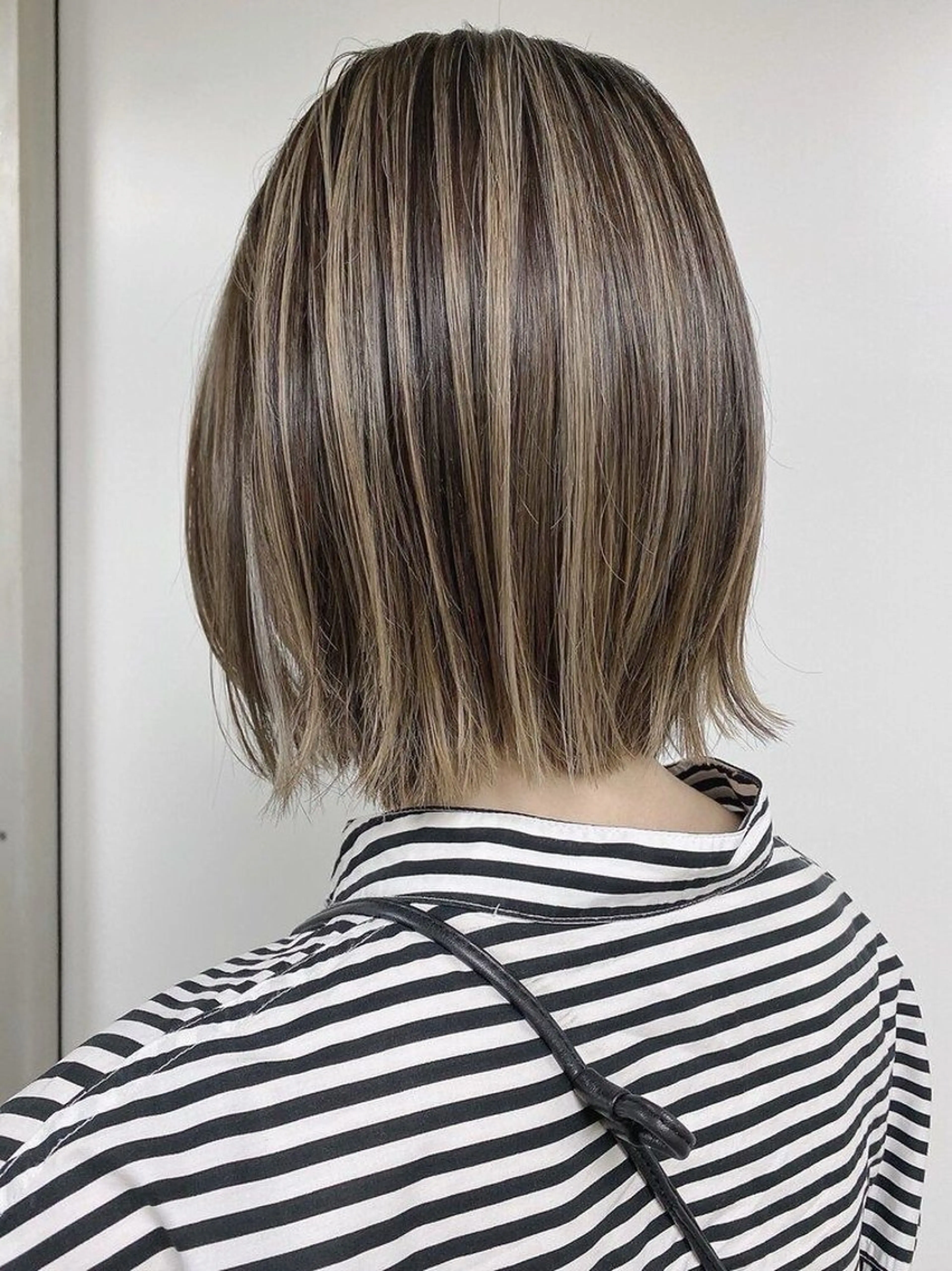 ショート カラー ヘアカラー トリートメント 艶髪⭐️白髪ぼかし ⭐️田玉裕樹のヘアスタイル