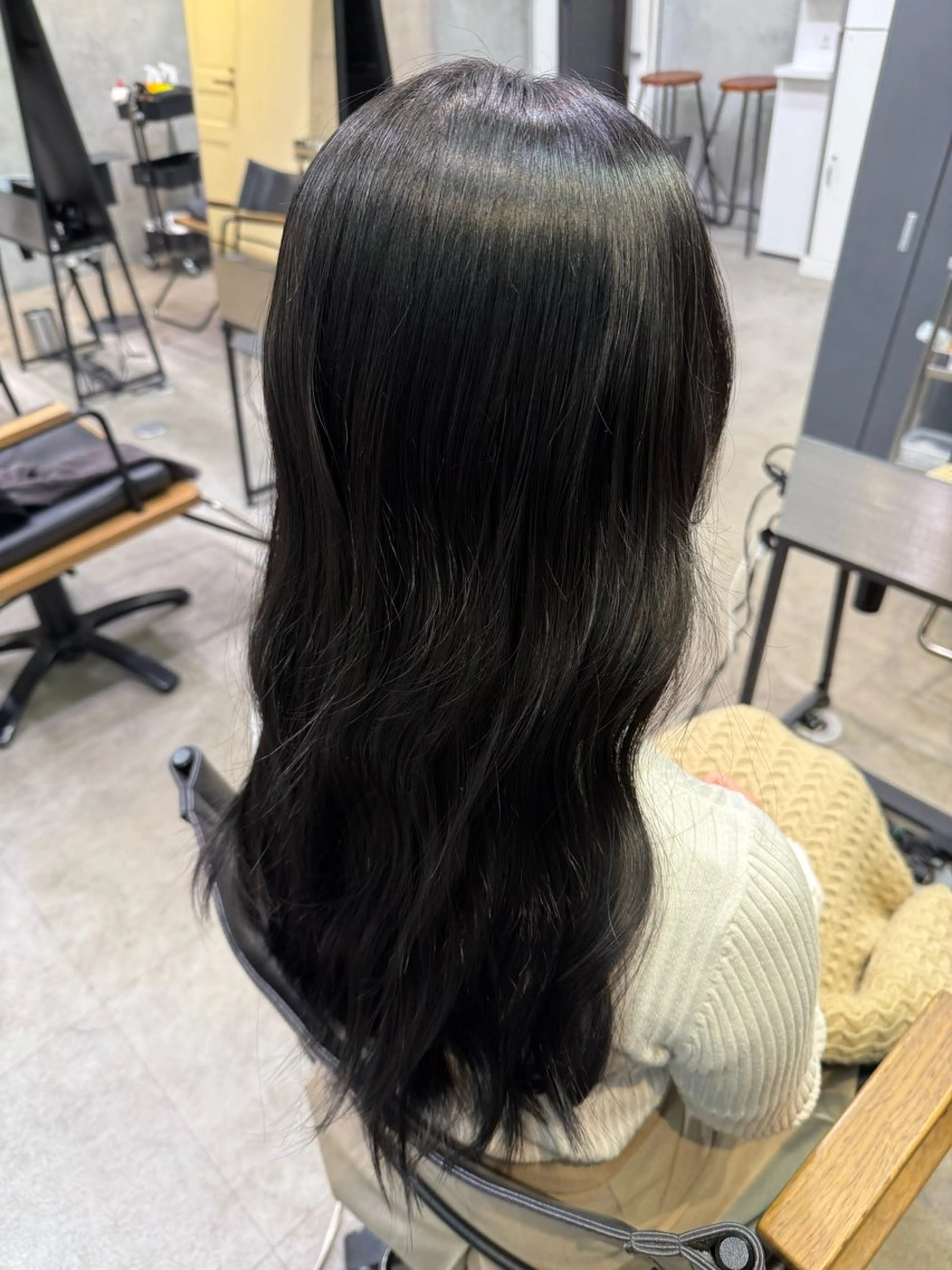 ロング カラー ヘアカラー トリートメント SORA表参道所属・🫧透明感カラー🫧 暖色/島田晃太郎のヘアスタイル