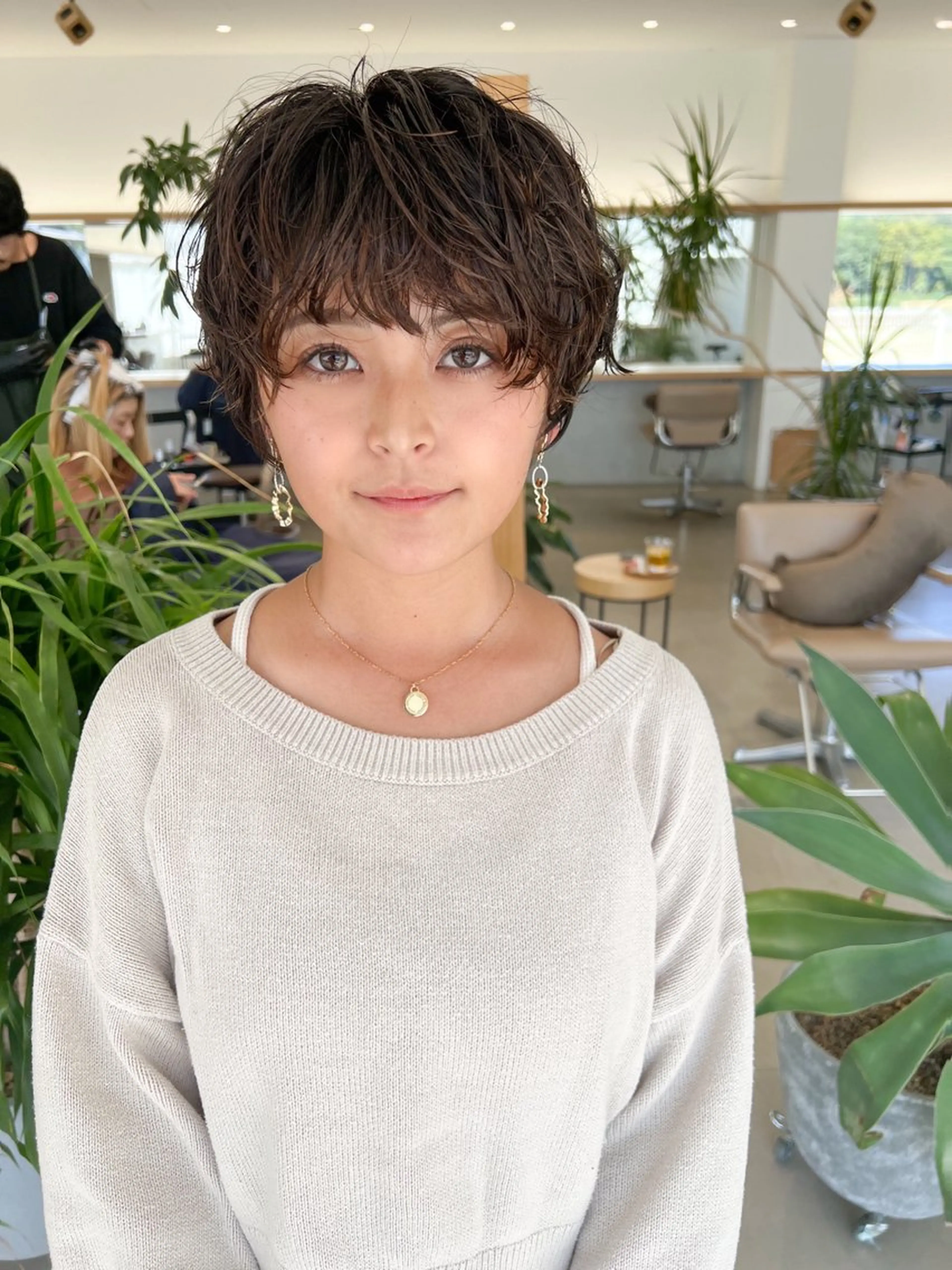 ショート カット パーマ つくばUtooe's 副店長　寺沢颯のヘアスタイル