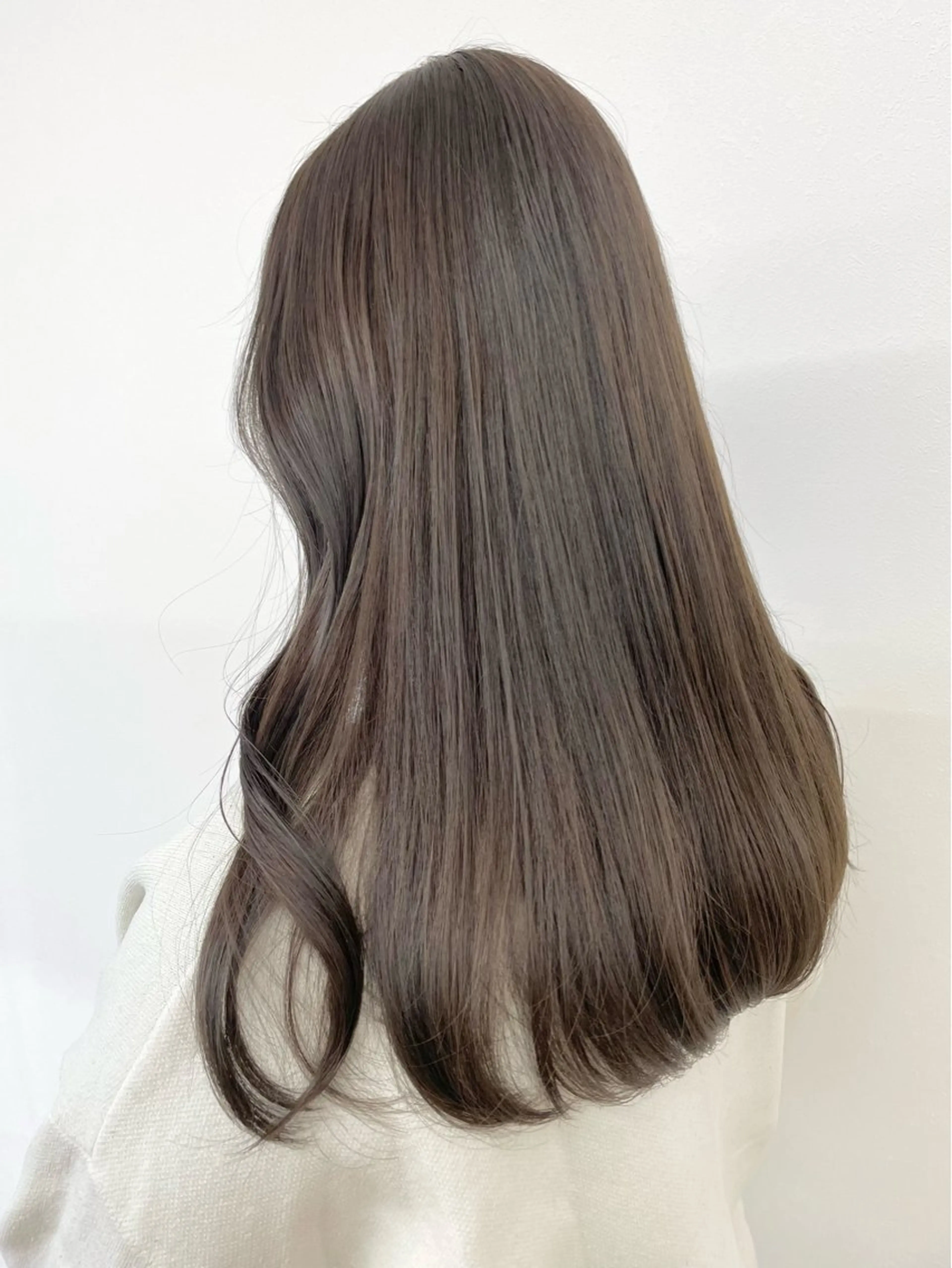 ロング 髪質改善 トリートメント ヘアカラー トリートメント 松田 /骨格矯正カットのヘアスタイル