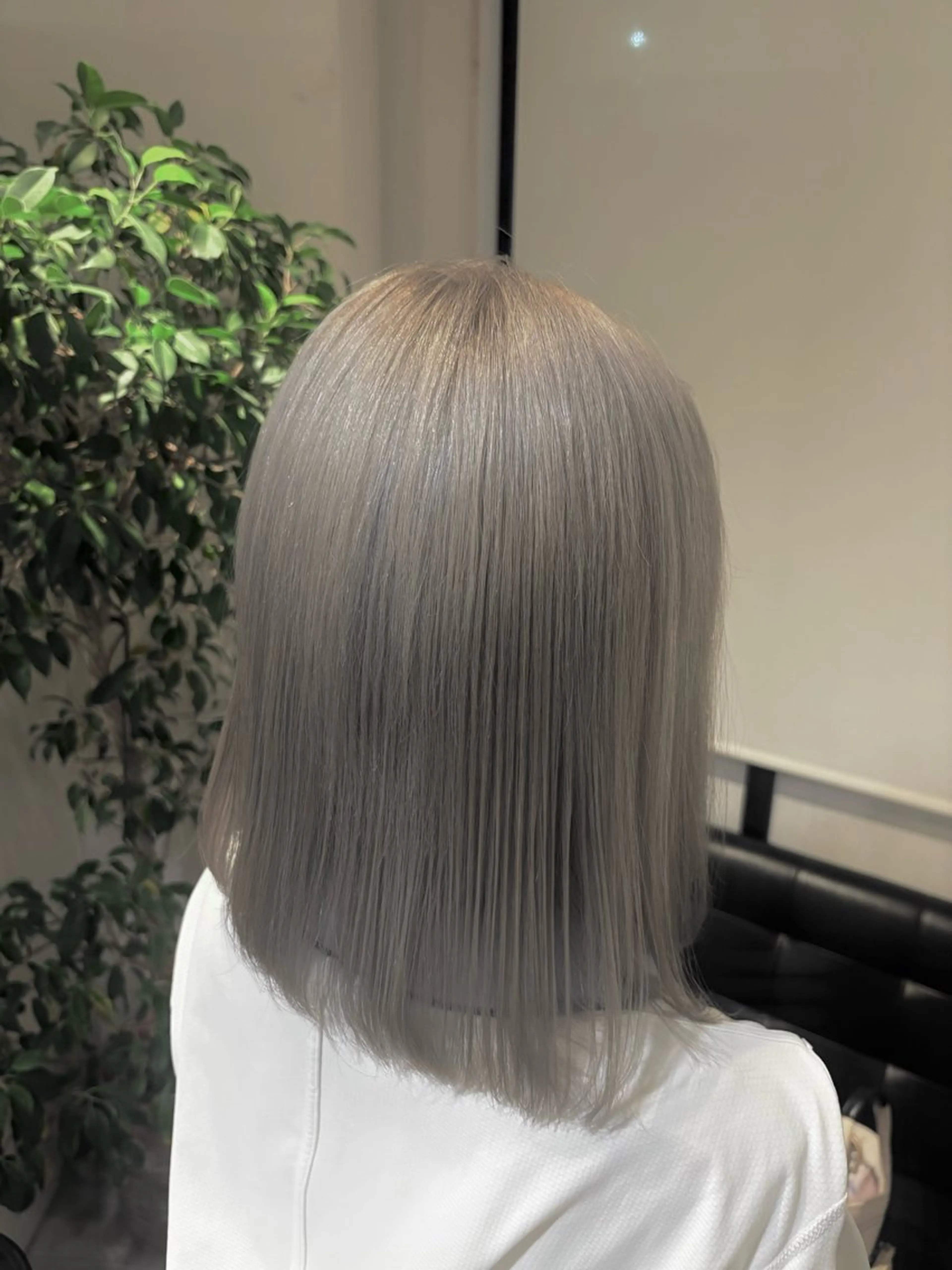 【🩵ダブルカラー🩵】ケアブリーチ+うる艶カラー+1stepトリートメント💫の写真