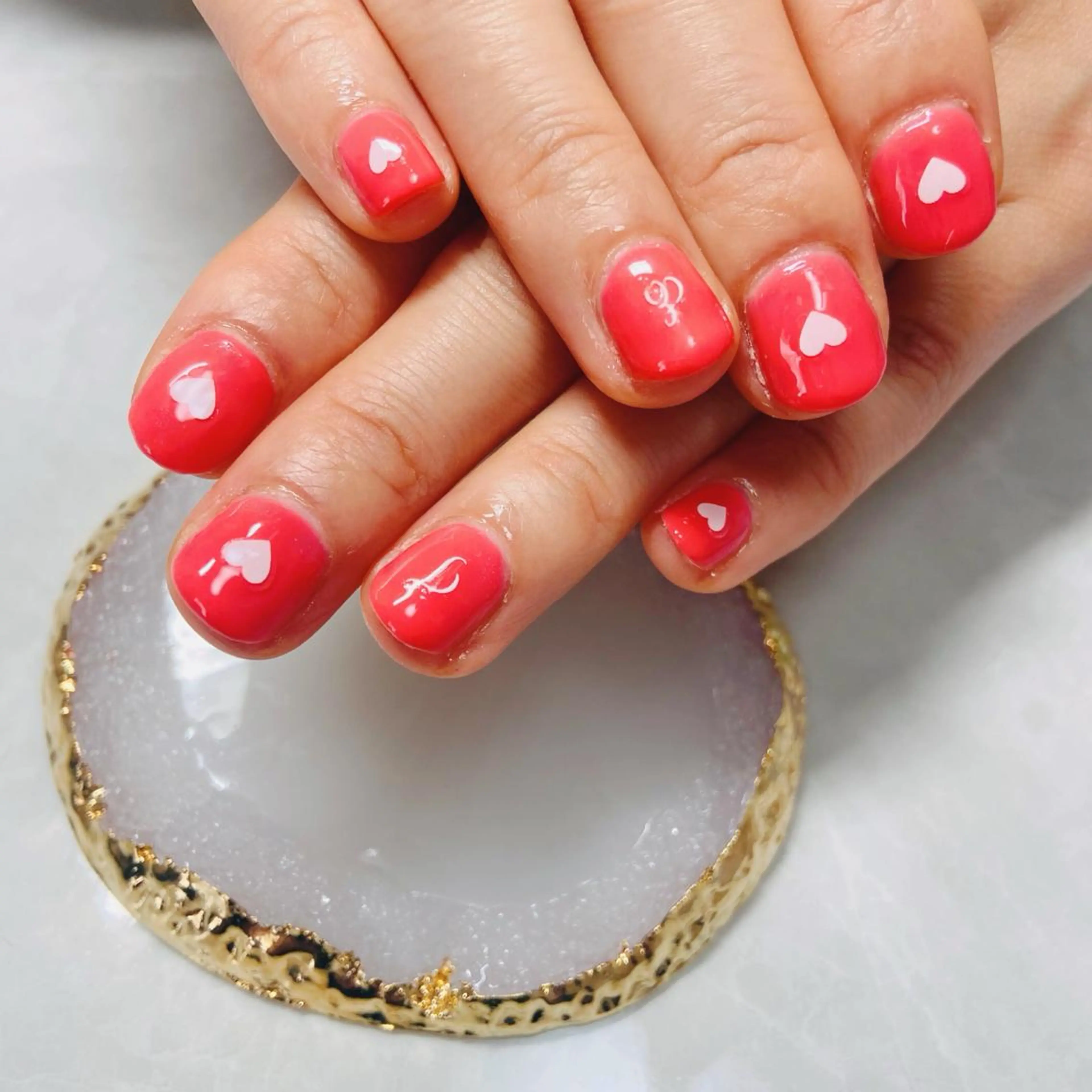 ネイル ワンカラーネイル ショートネイル nail salon MARuのネイルデザイン