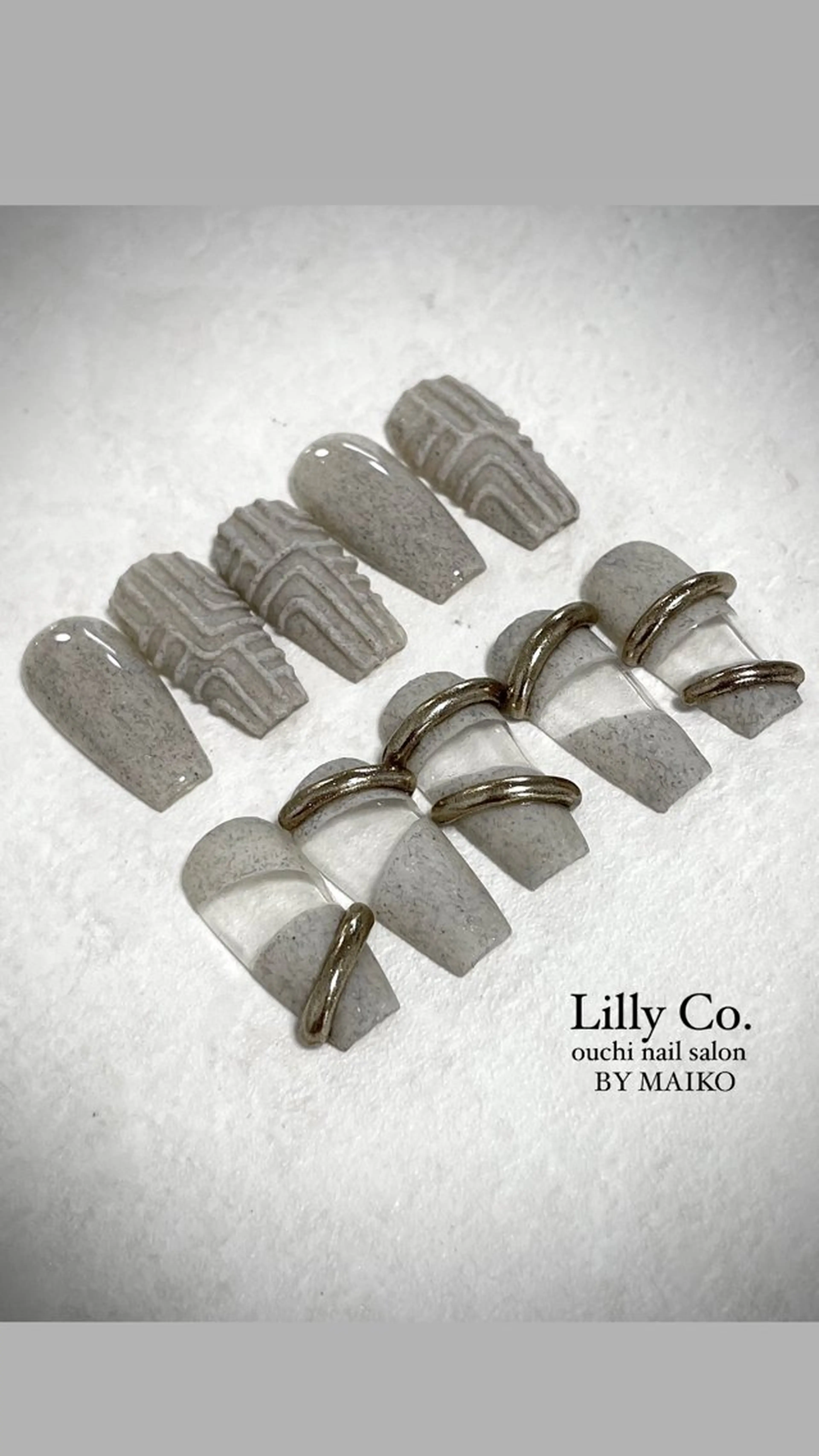 ネイル ハンドネイル ハンドケア Lilly Co.のネイルデザイン