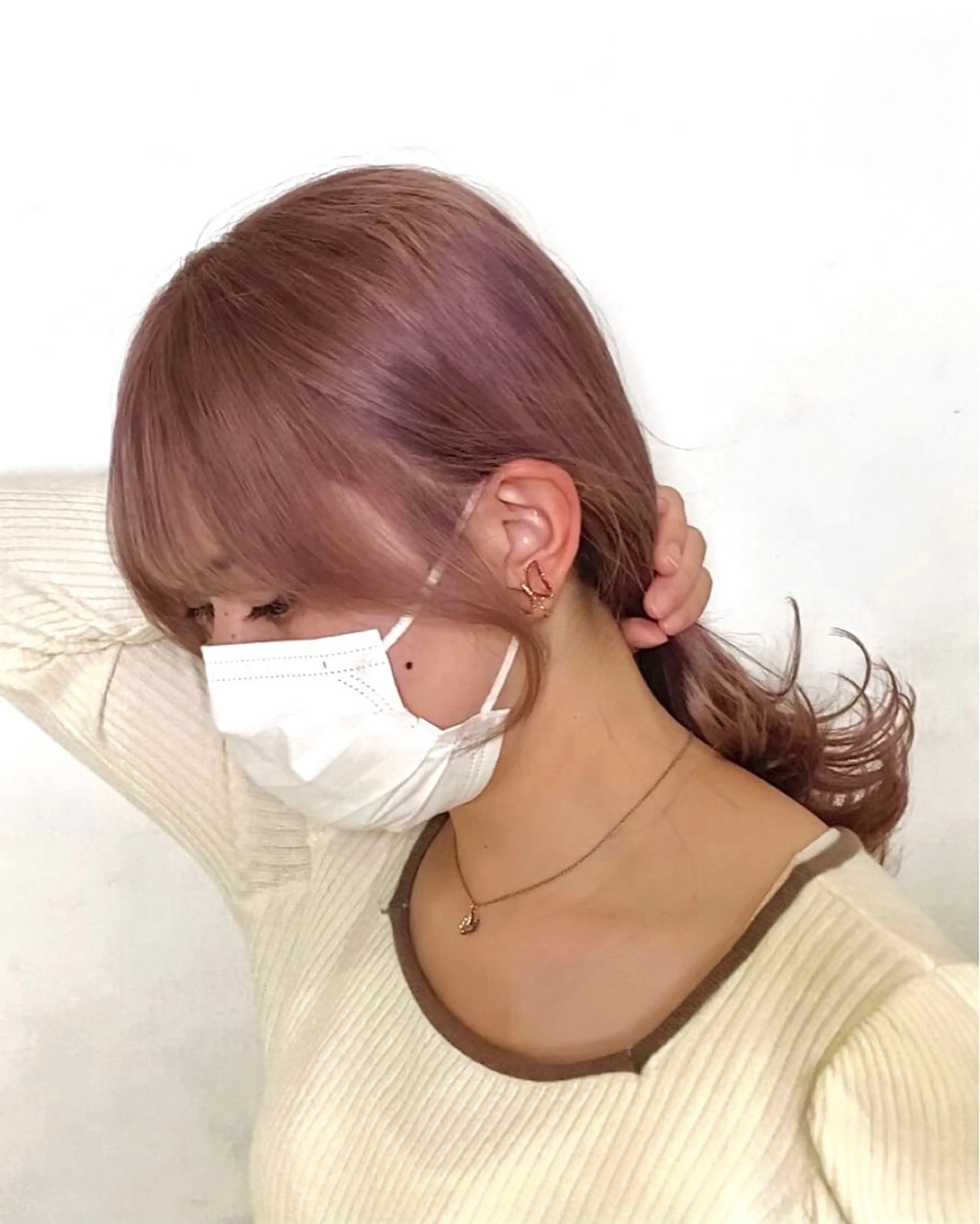 ロング カラー 橋口 陽太のヘアスタイル