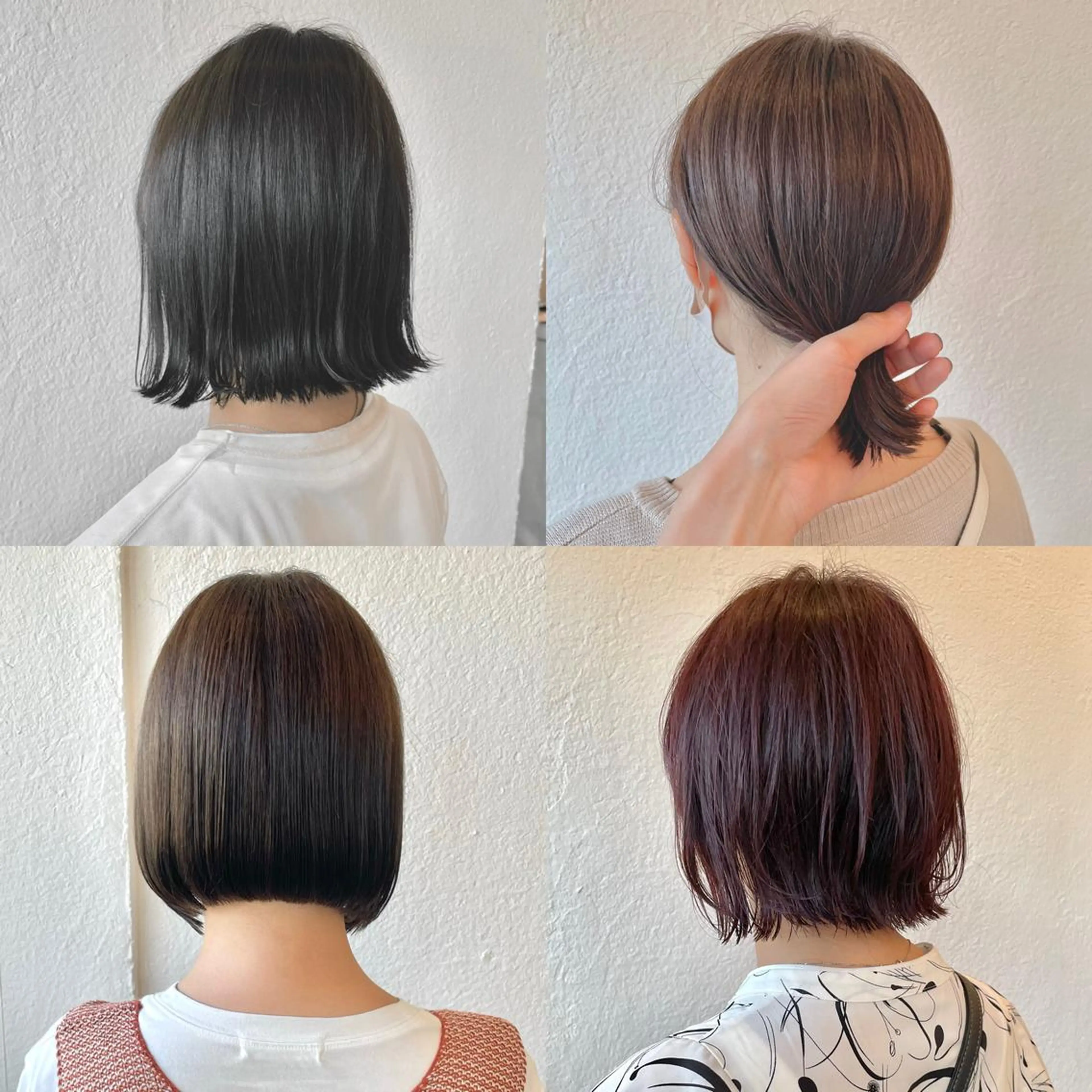 ショート カラー ボブ カット トリートメント エターナル所属・髪質改善特化 谷口祐綺のヘアスタイル