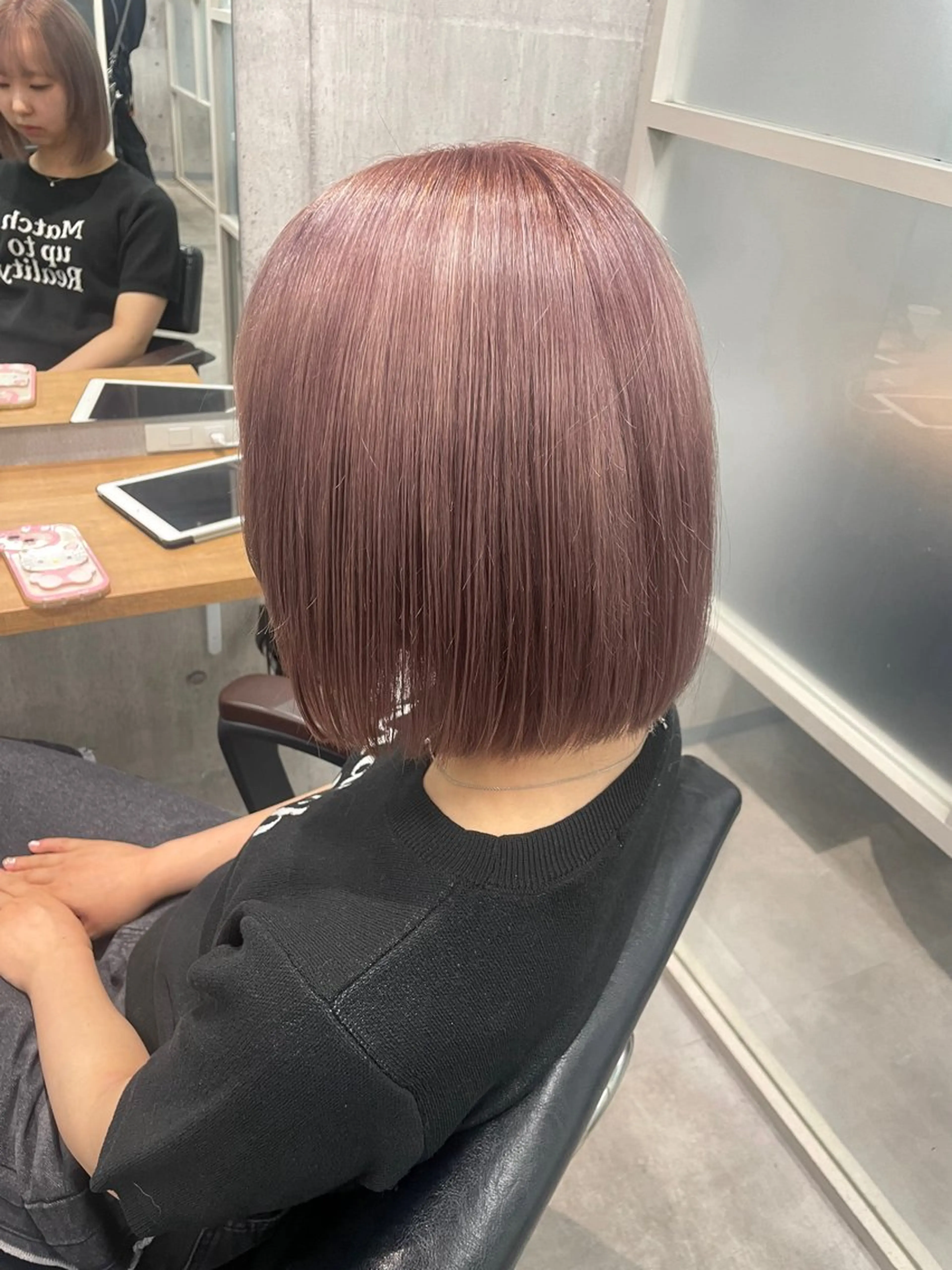 ショート カット ヘアカラー トリートメント ayano /レイヤー/艶カラーのヘアスタイル