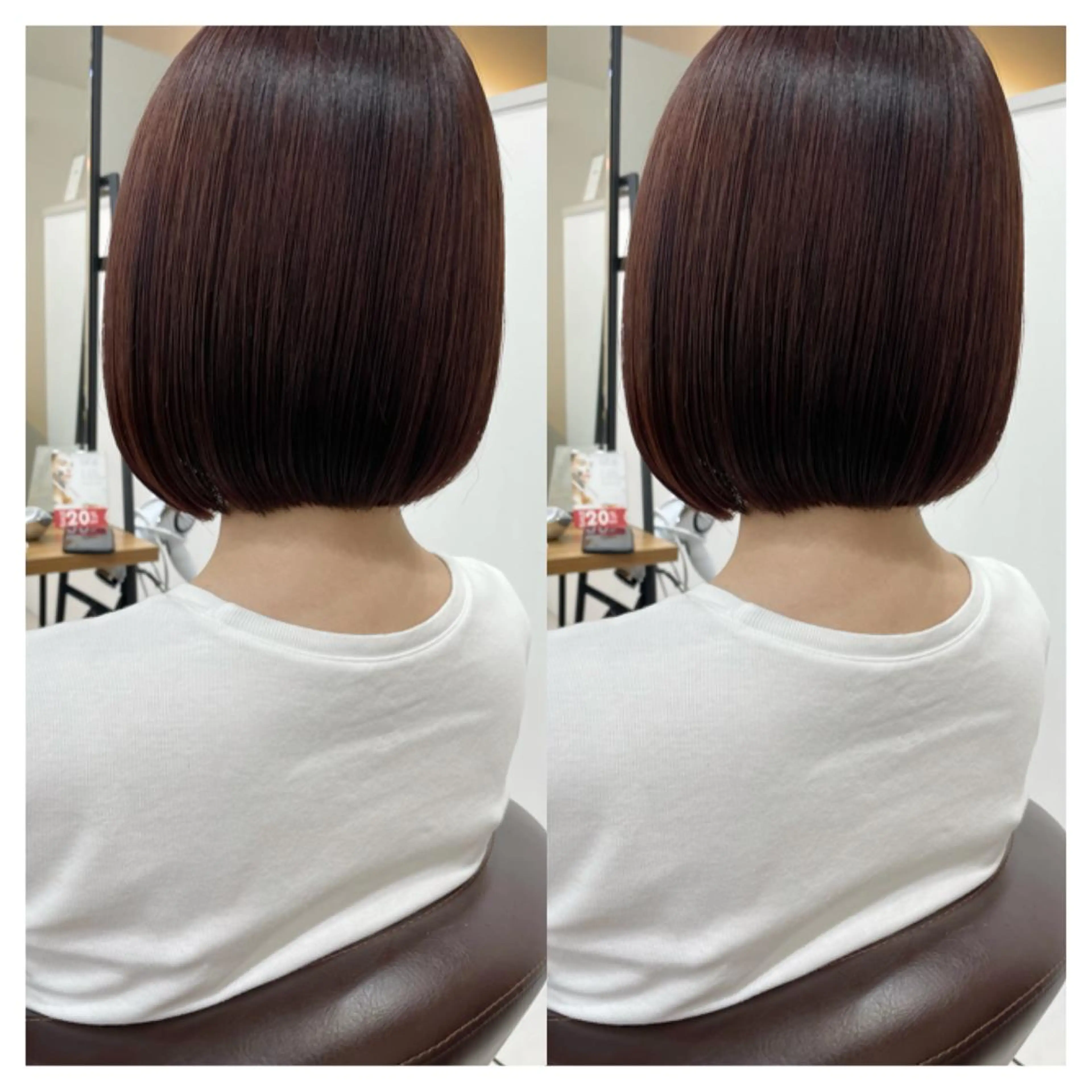 ショート カラー カット ヘアカラー トリートメント 村山 茉衣のヘアスタイル