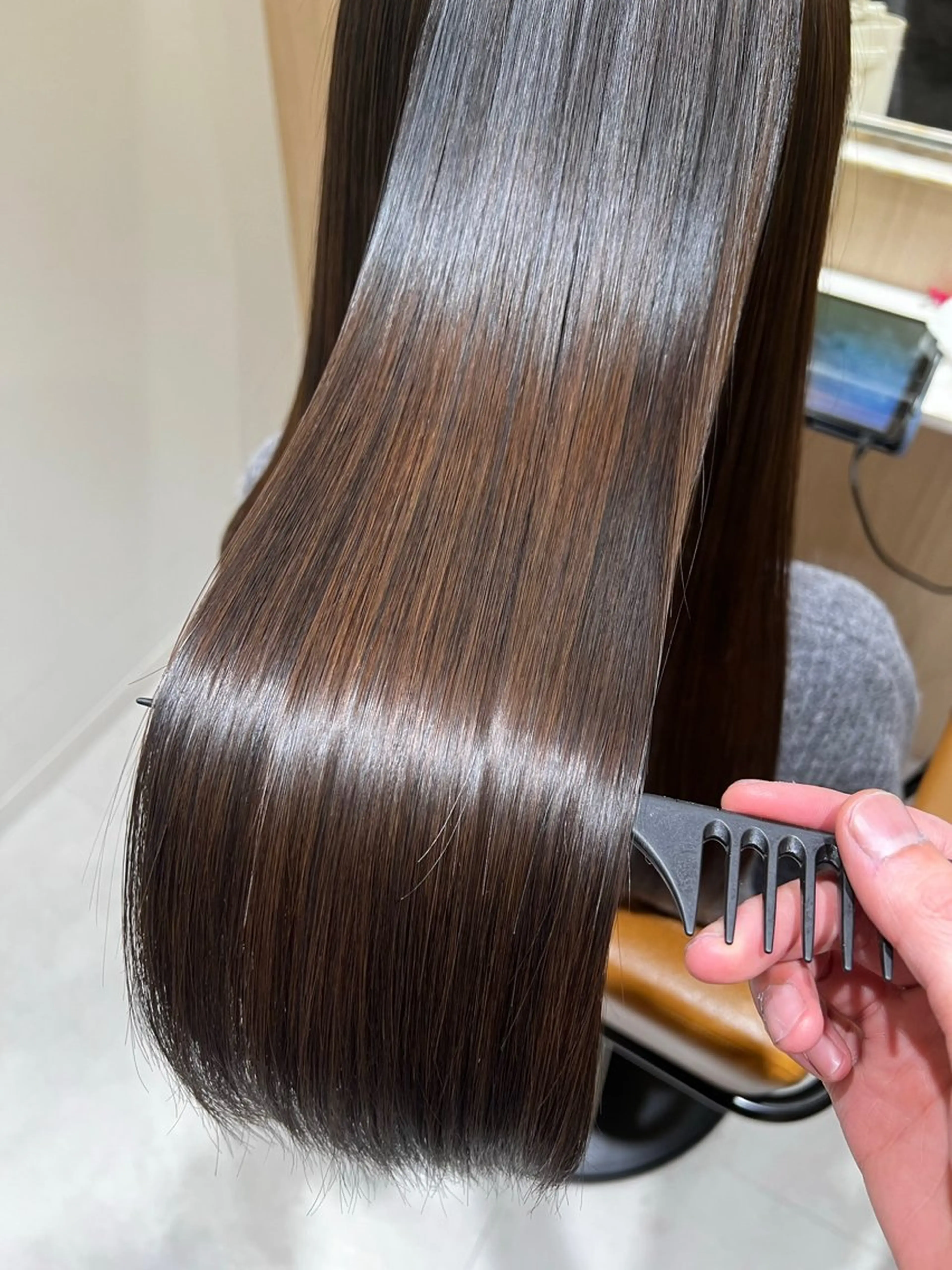 ロング 髪質改善 ヘアメディカルサロン銀座premium所属・✨髪質改善✨三橋 正隆のヘアスタイル