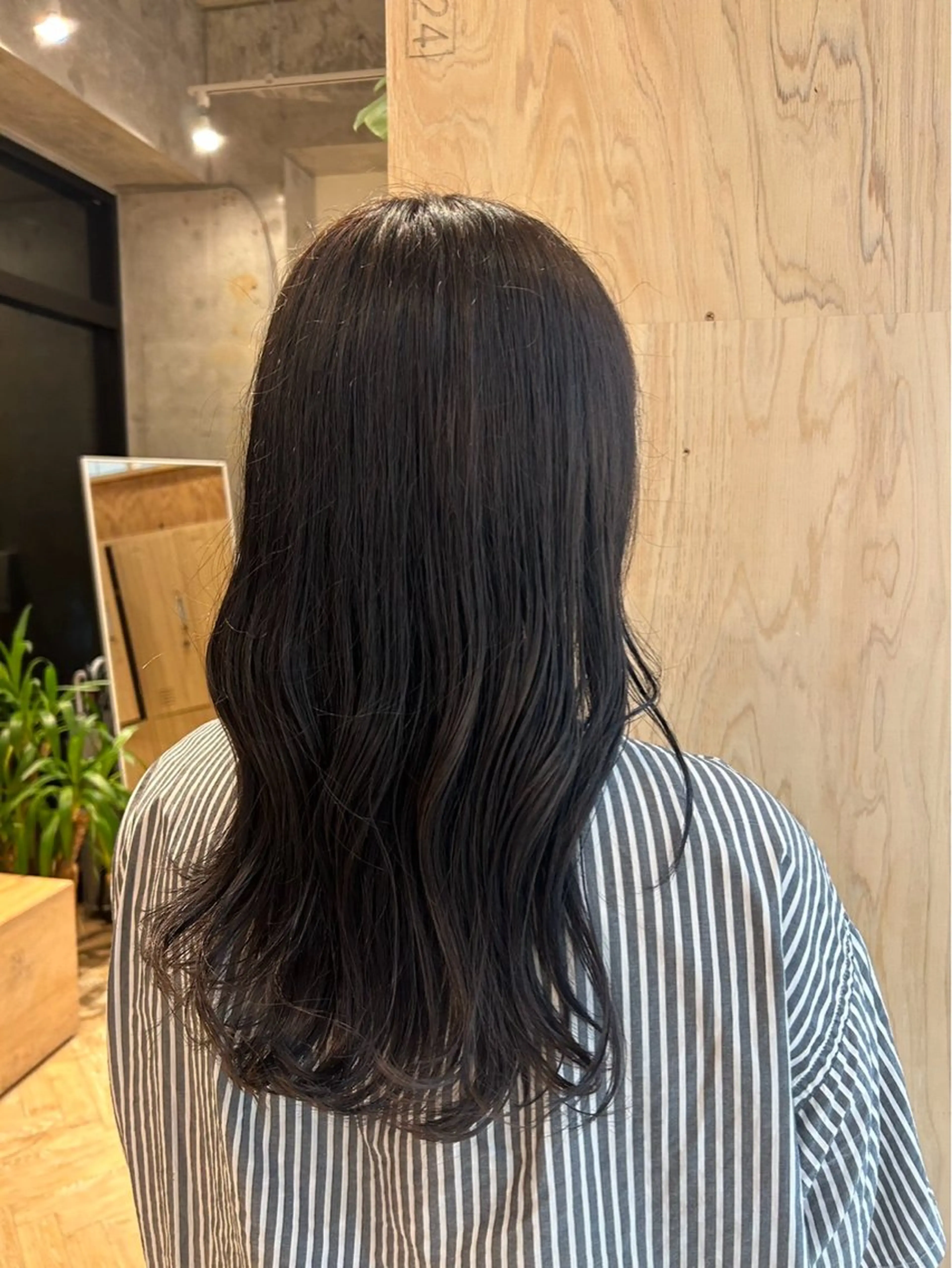 セミロング 透明感カラー🤎/ ツヤカラー/さくらのヘアスタイル